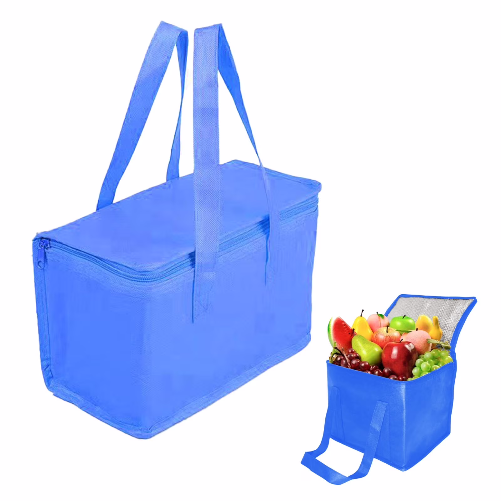 Clearance Insulated Cooler Bag And Food Warmer For Food & Grocery With Zippered Top Outdoors Insulated Food Bag (C), By PRYESS