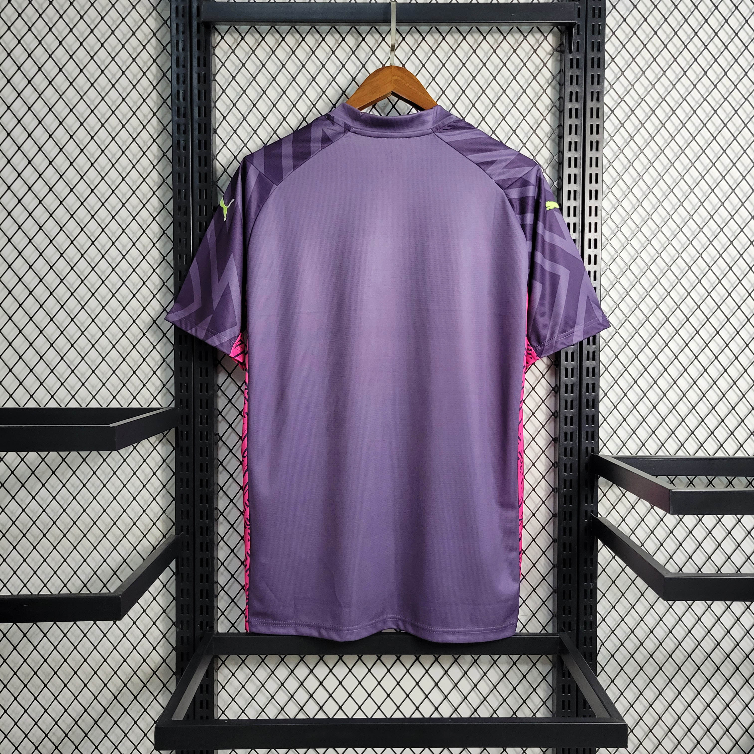 2023/2024 Manchester City Goalkeeper Purple Football Shirt 1:1 Thai Quality-Fans