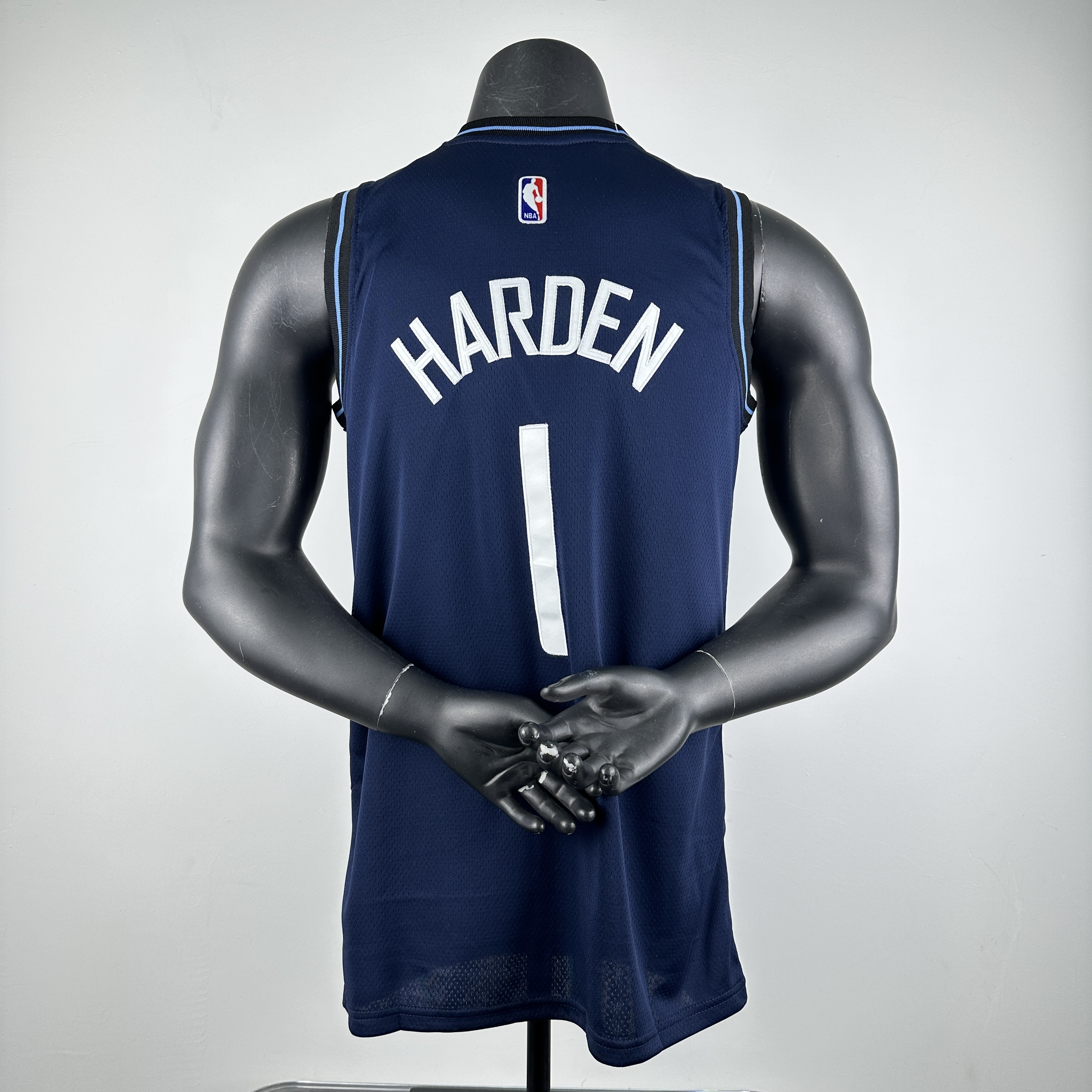 Embroidery 24 season Clippers City Edition No. 1 Harden