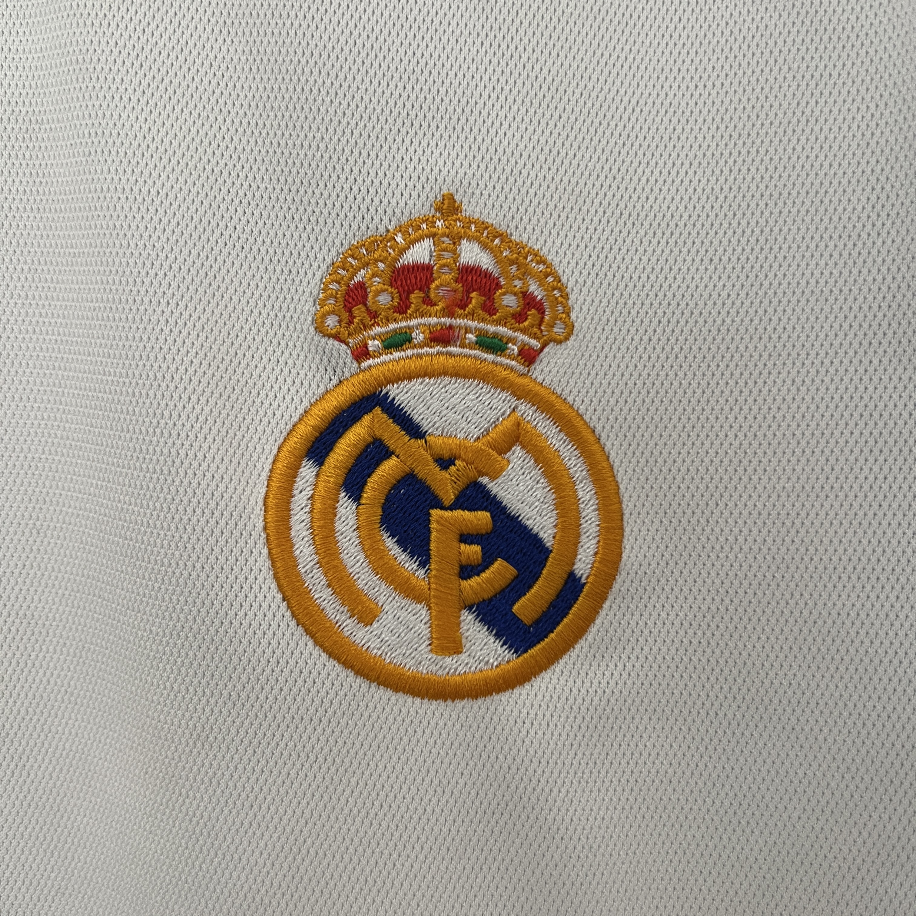 2000/01 Real Madrid Home Retro Long Sleeve Jersey