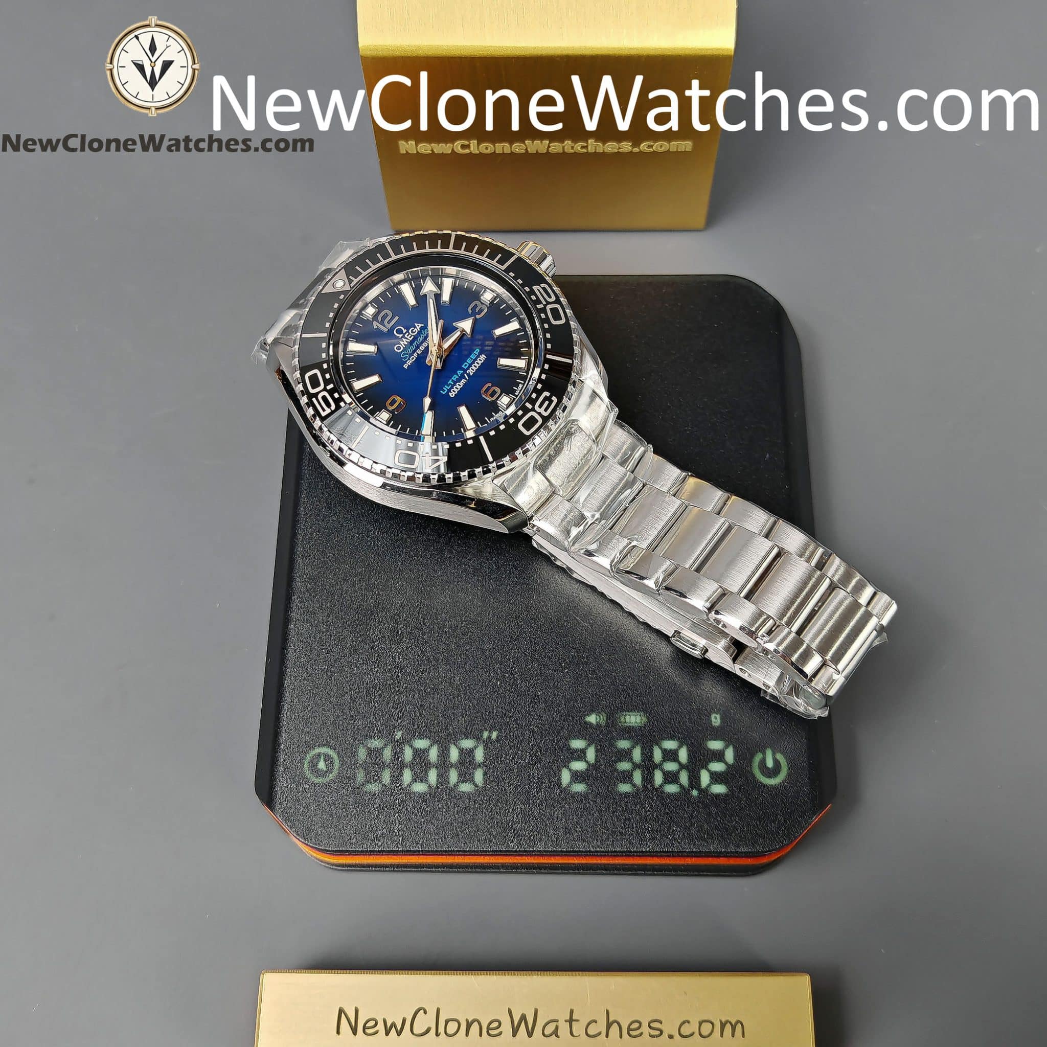 OMEGA Super Clone Watches 1:1 Seamaster Ocean Planet 6000M 45.5 MM 215.30.46.21.03.001