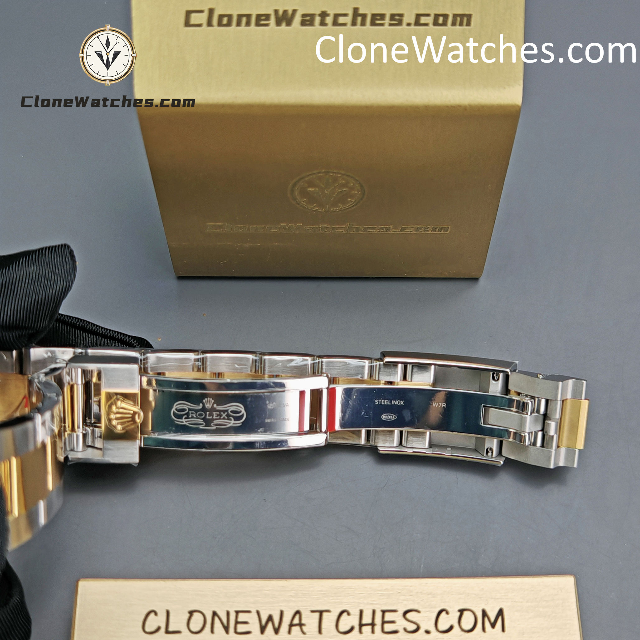 Rolex Super Clone 1:1 Daytona 18k gold m126503-0001 White Dial 4131 movement