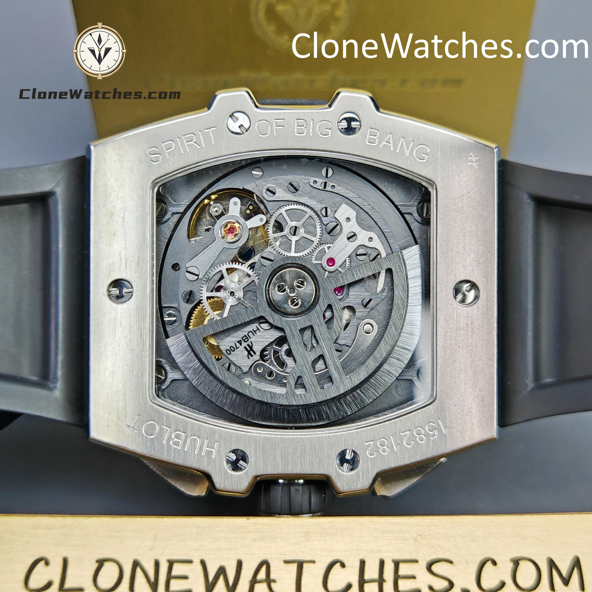 Hublot Super Clone Watches 1:1 Spirit of Big Bang Titanium Blue Ceramic 42MM 642.NL.7170.RX