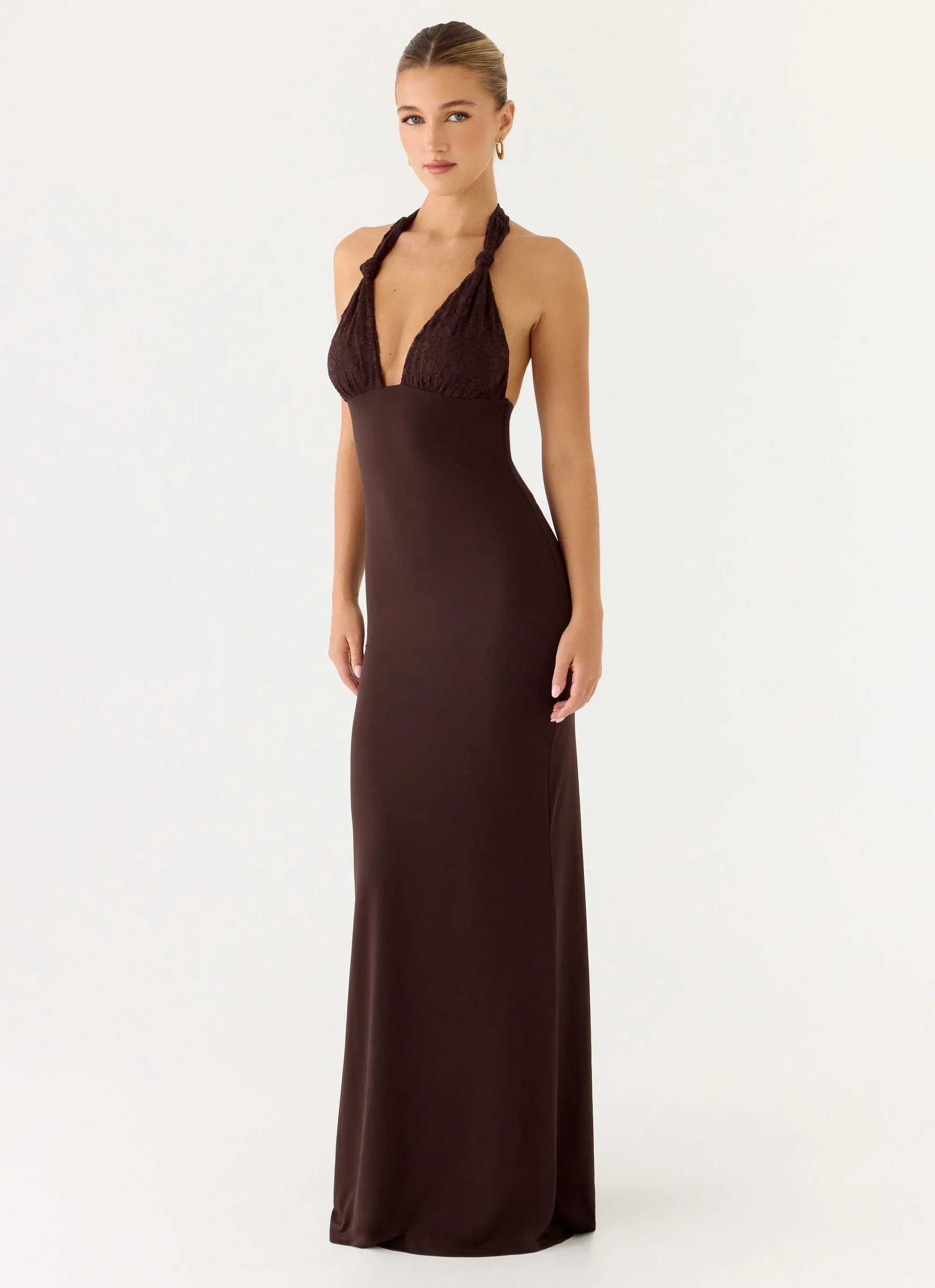 All I Need Maxi Dress - Chocolate