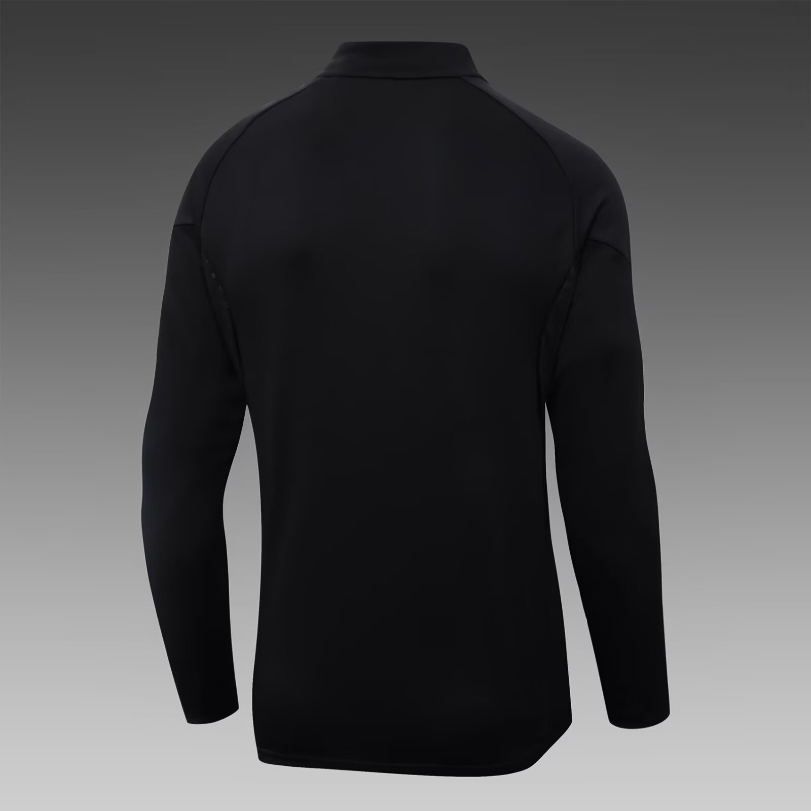 2025/26 Lyon Black Half-Zip Training Jersey