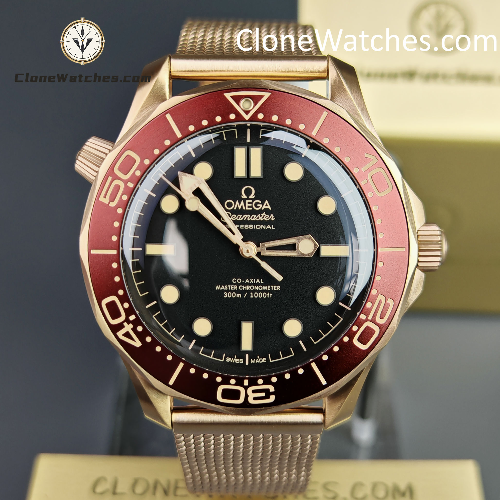 OMEGA Super Clone Watches 1:1 Seamaster Diver 300M 210.90.42.20.01.003 42mm