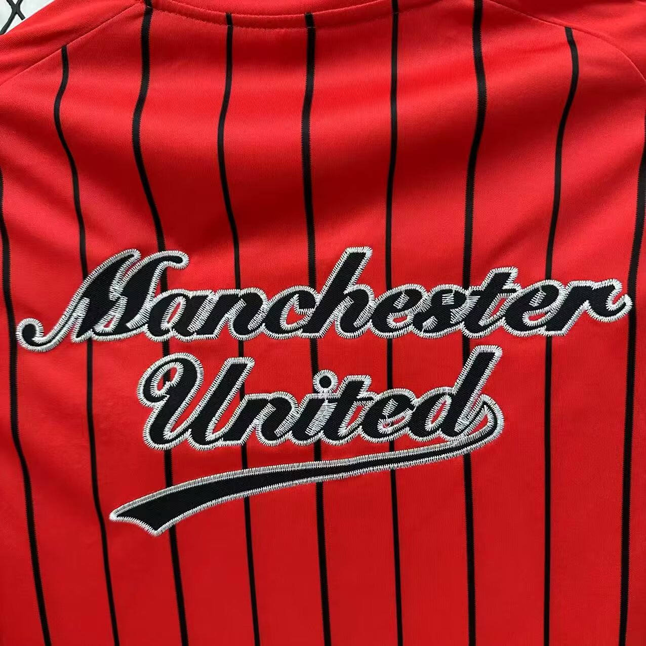 25-26 Manchester United baseball red jersey