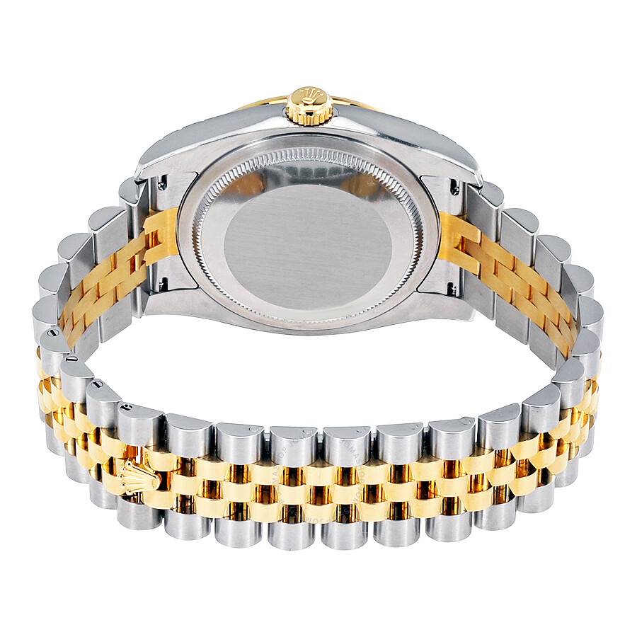 Rolex Oyster Perpetual Datejust 36 Champagne Dial Stainless Steel and 18K Yellow Gold Jubilee Bracelet Automatic 36 mm Watch 116243CJDJ（Lifetime free warranty+90-days replacement service & Refund!.）