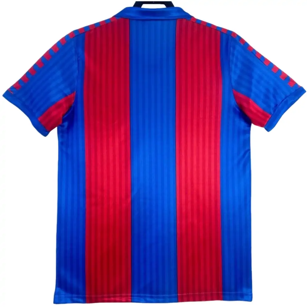 1989-92 Barcelona Retro Home Kit - Short Sleeve Fans Edition