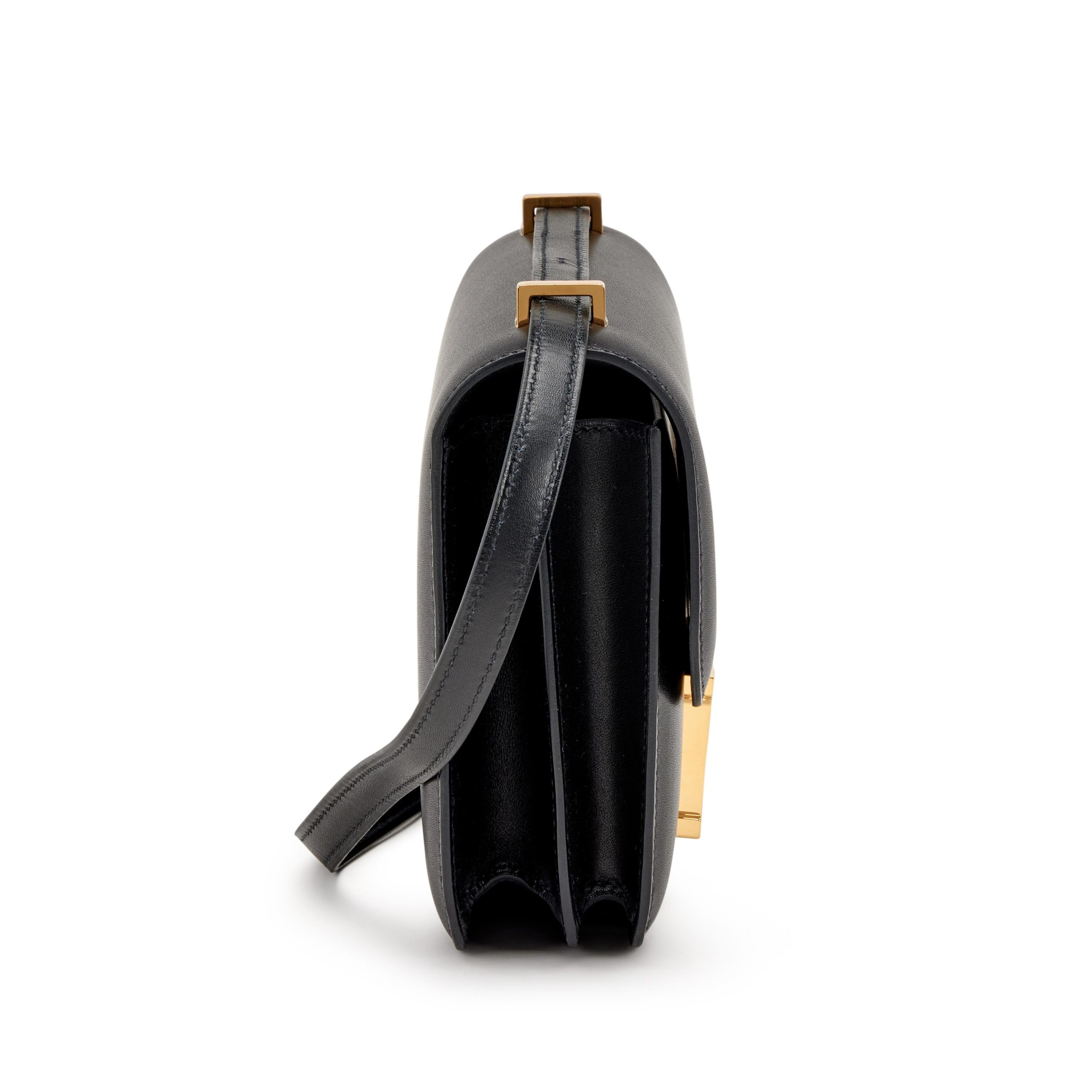 Hermes Constance Bag 18 Black Epsom Gold Hardware