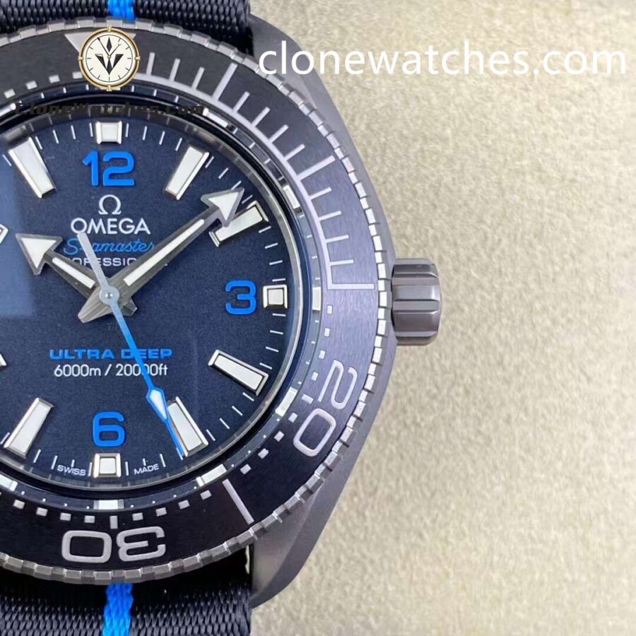 OMEGA Super Clone Watches 1:1 Seamaster Planet Ocean 6000m 215.92.46.21.01.001 45.5MM