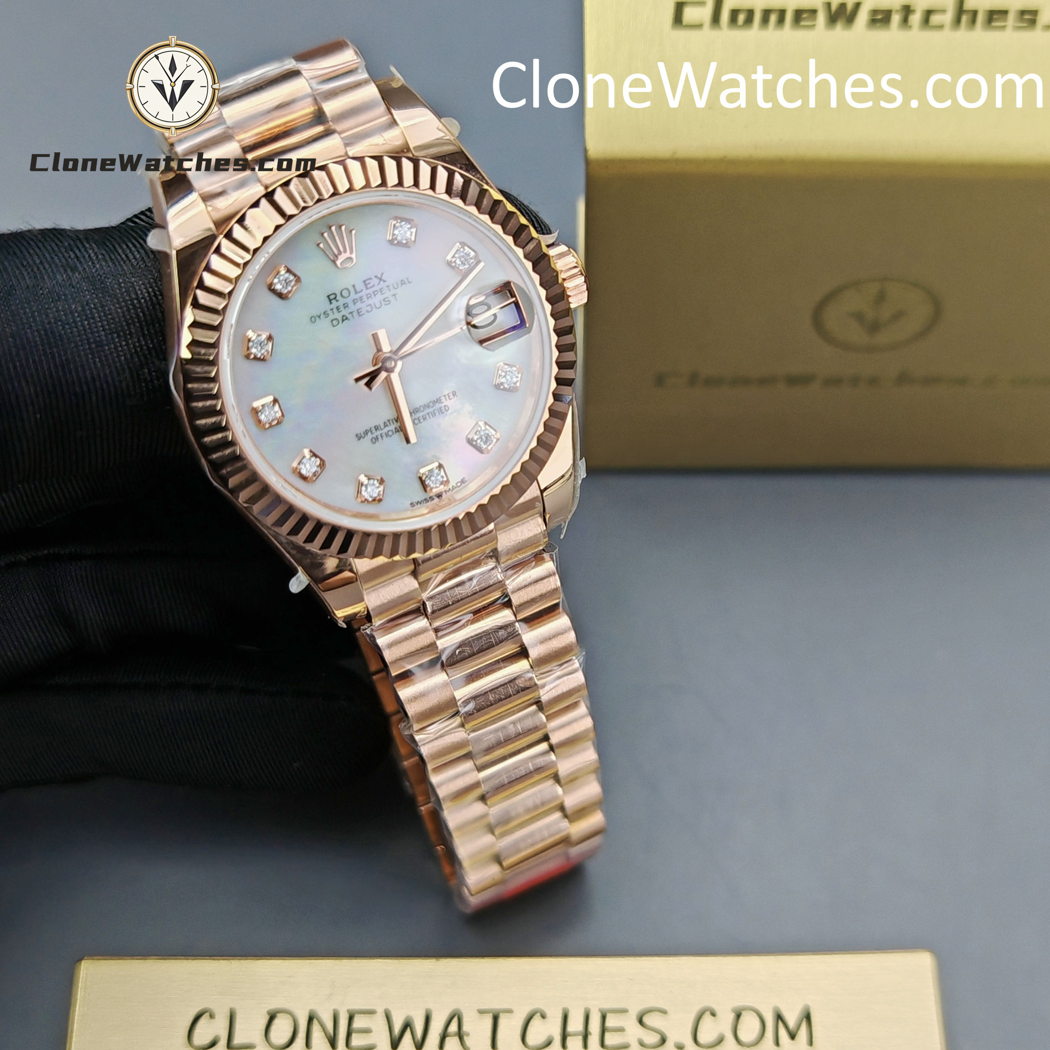 Rolex Super Clone Watches 1:1 DateJust m278275-0009 President 31MM 2236 Movement