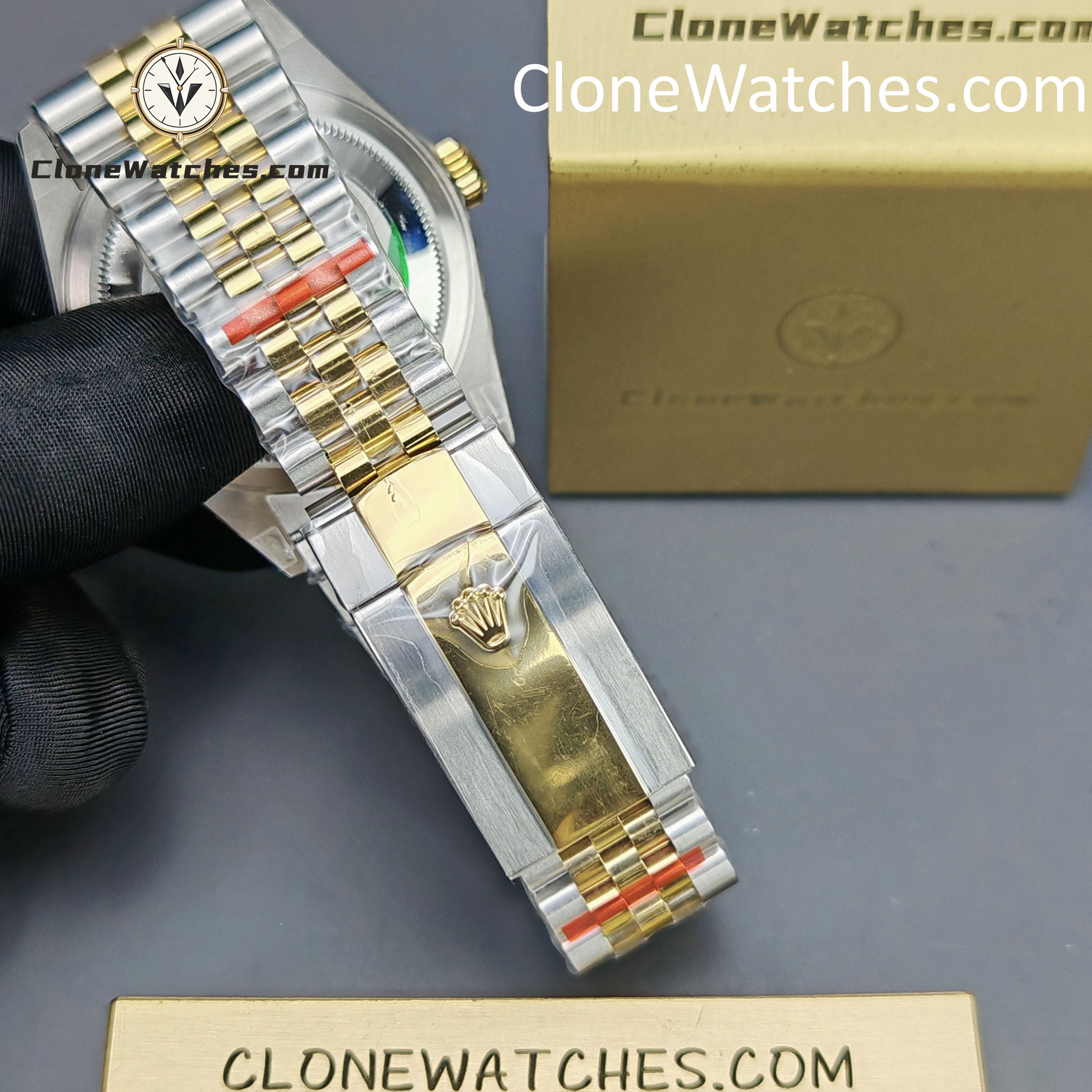 Rolex Super Clone Watches 1:1 Sky Dweller Black Dial Jubilee m336933-0004 9002 Movement