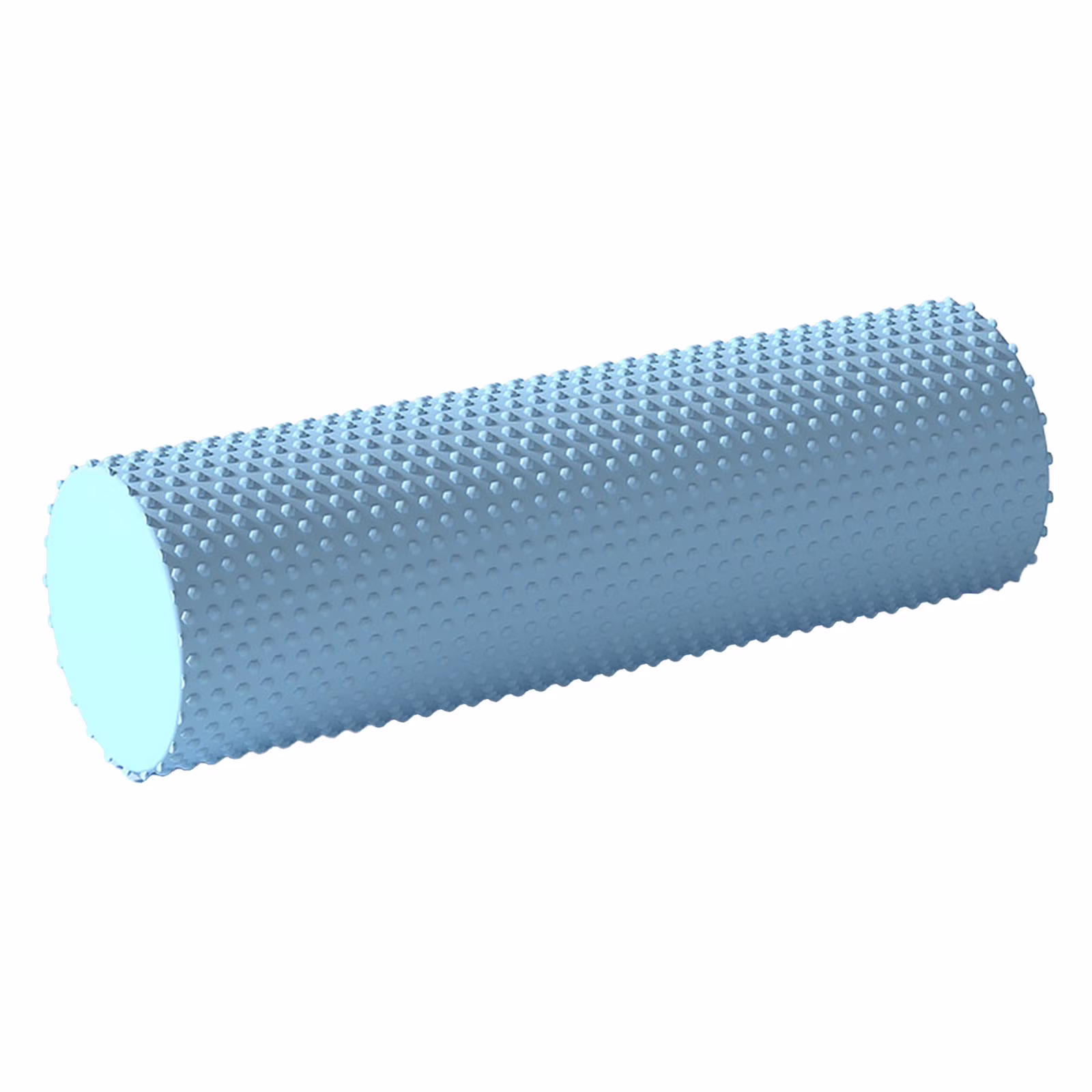 Sky Blue Solid EVA Foam Yoga Column, Multi-Purpose Massage Roller, Muscle Relief, Pilates, High-Density Foam Stick, Lightweight & Durable, Gym, Yoga Studio, Post-Workout Recovery, 1pc