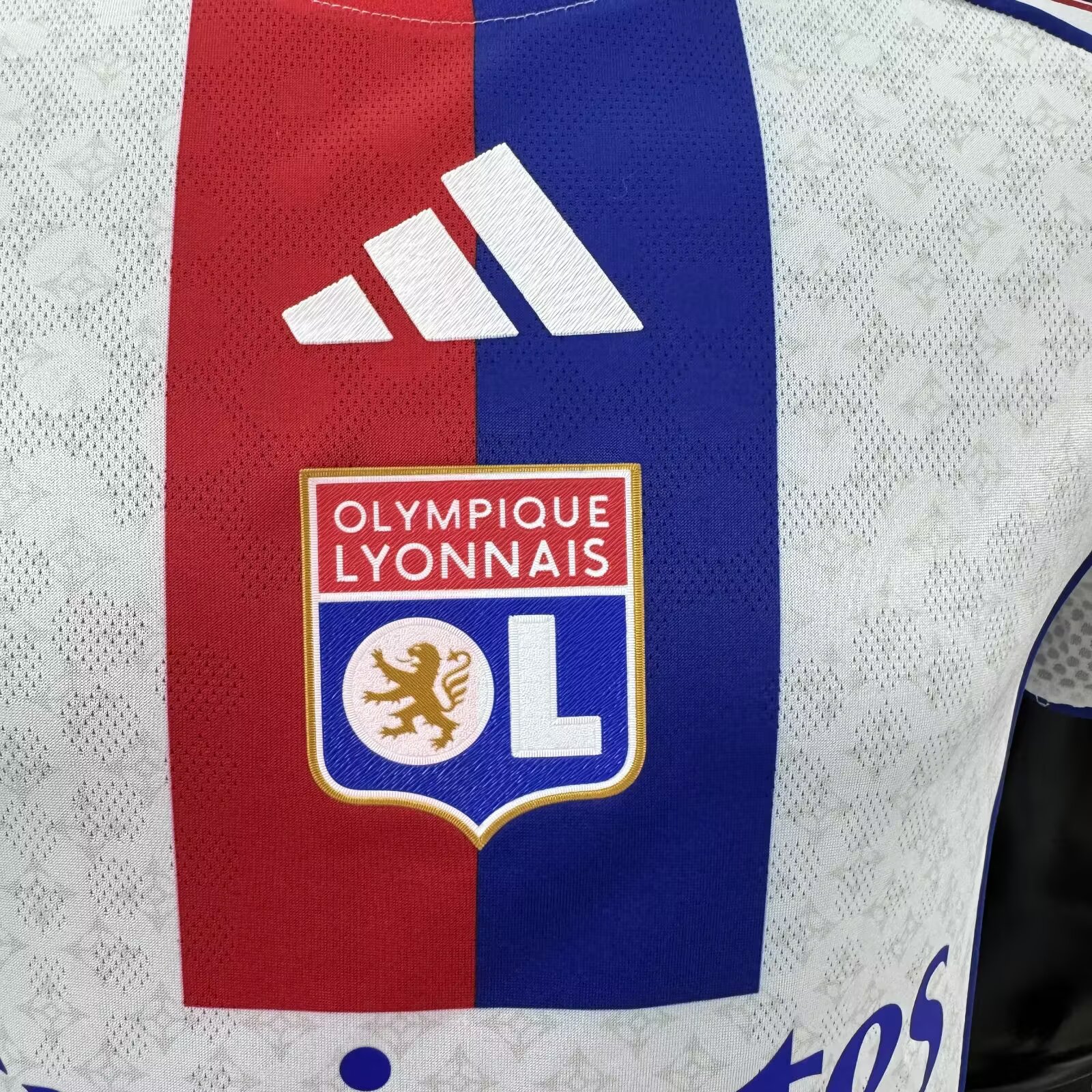 25-26 Lyon Home Jersey - Player Edition