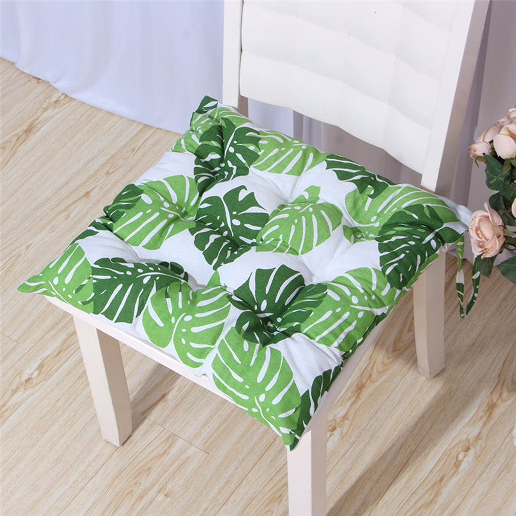 VerPetridure Square Cotton Linen Cushion Chair Cushion office Seat Cushion H Outdoor Garden Patio Home Kitchen Office Sofa Chair Seat Soft Cushion Pad