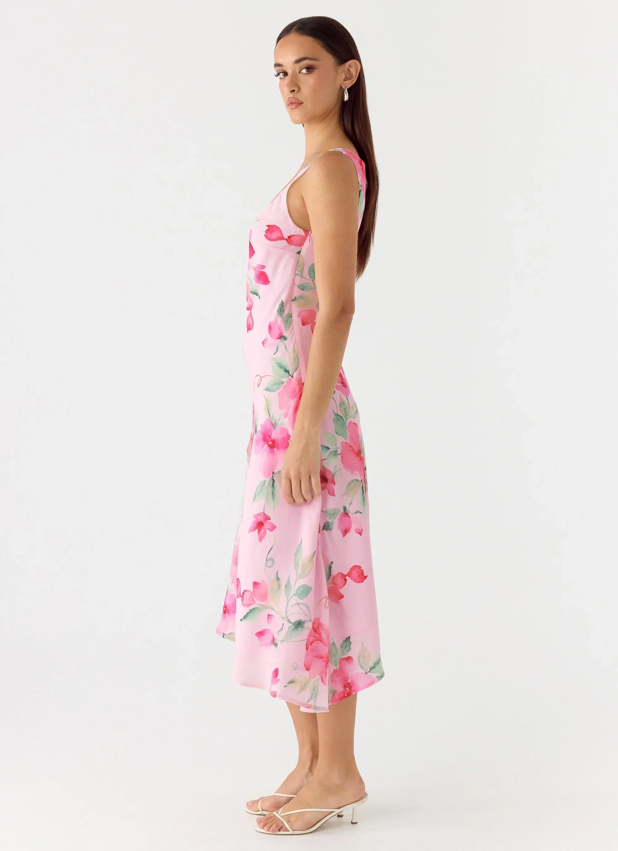 Fedde Midi Dress - Petal Soleil