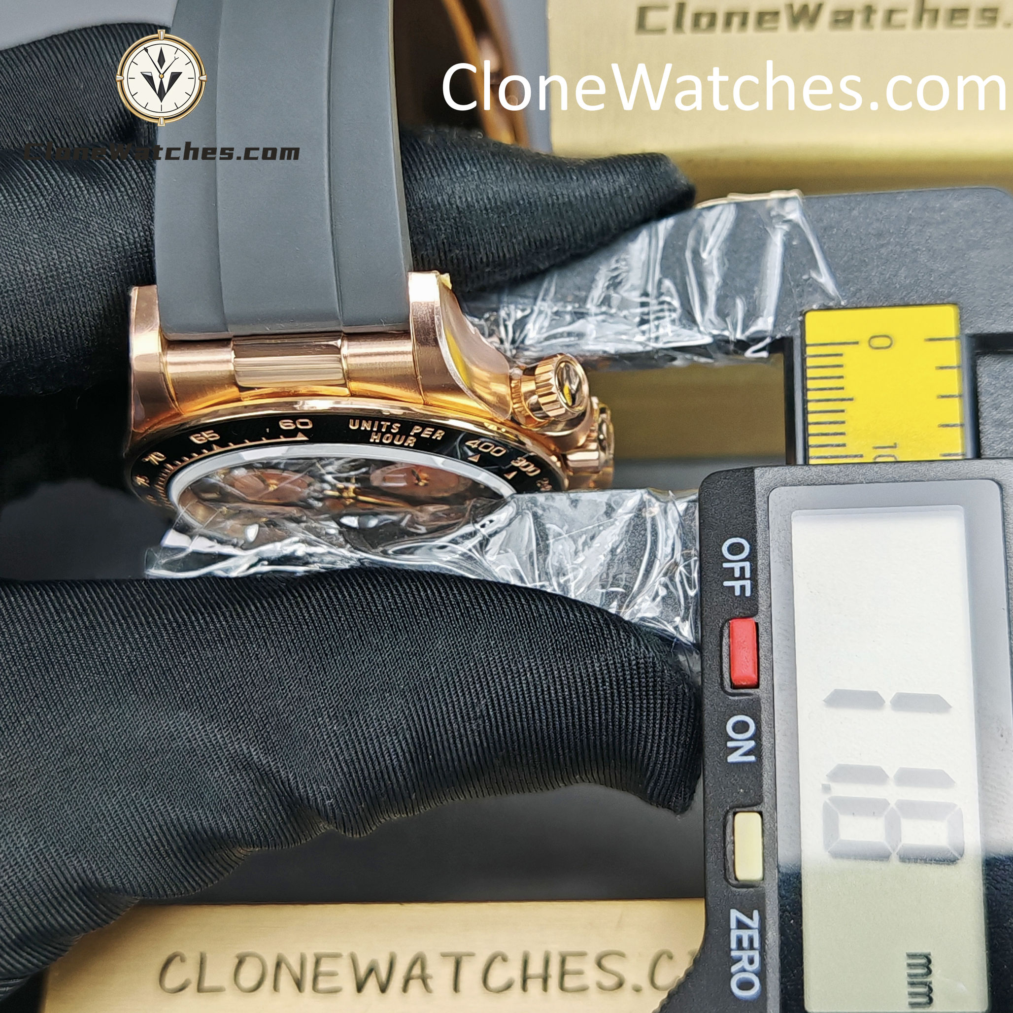 Rolex Super Clone Watches 1:1 Daytona Rose Gold M126515ln-0004 4131 Movement