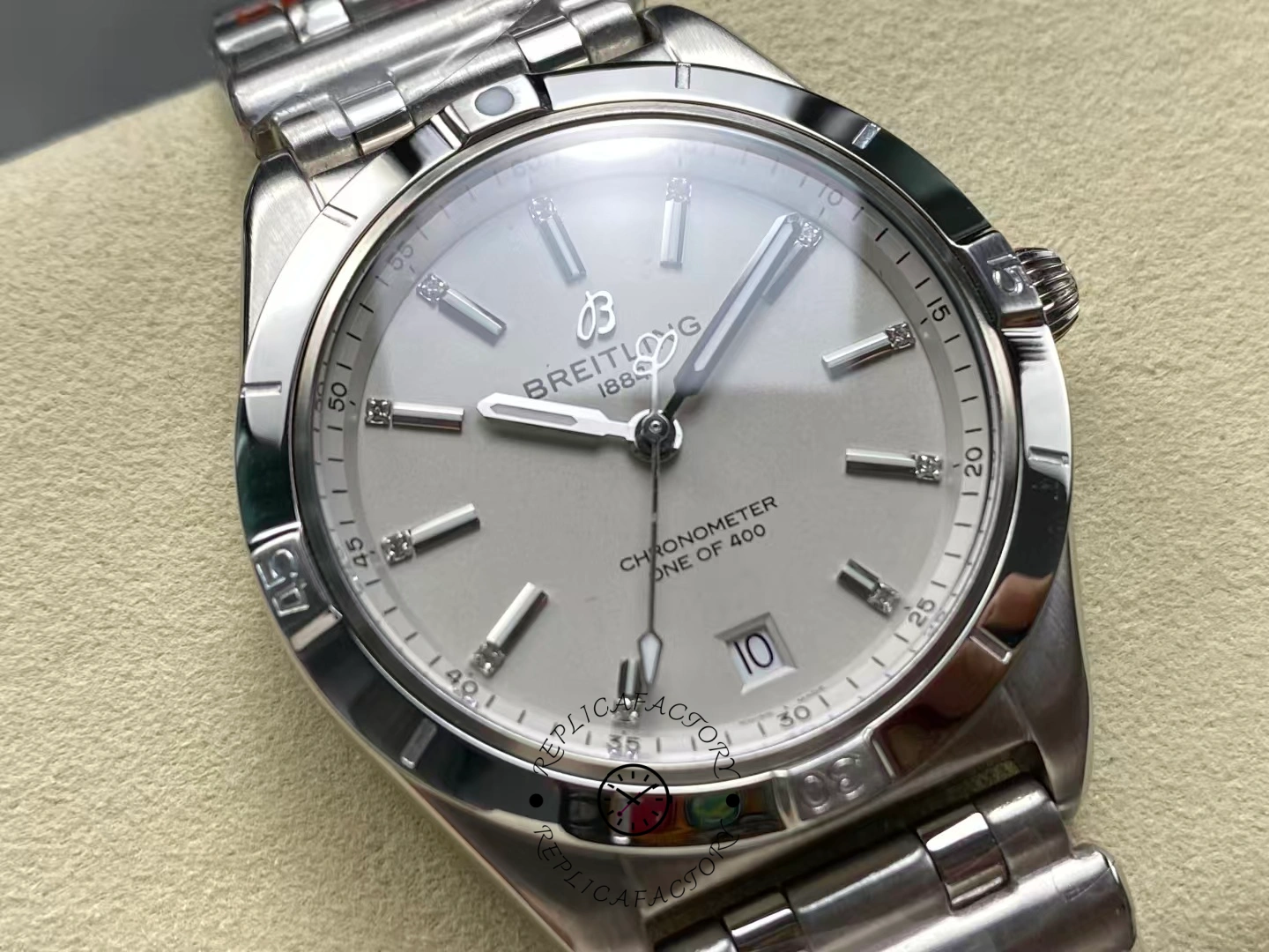 Breitling Chronomat Automatic 36mm Grey Dial A103801A1G1A1 Replica