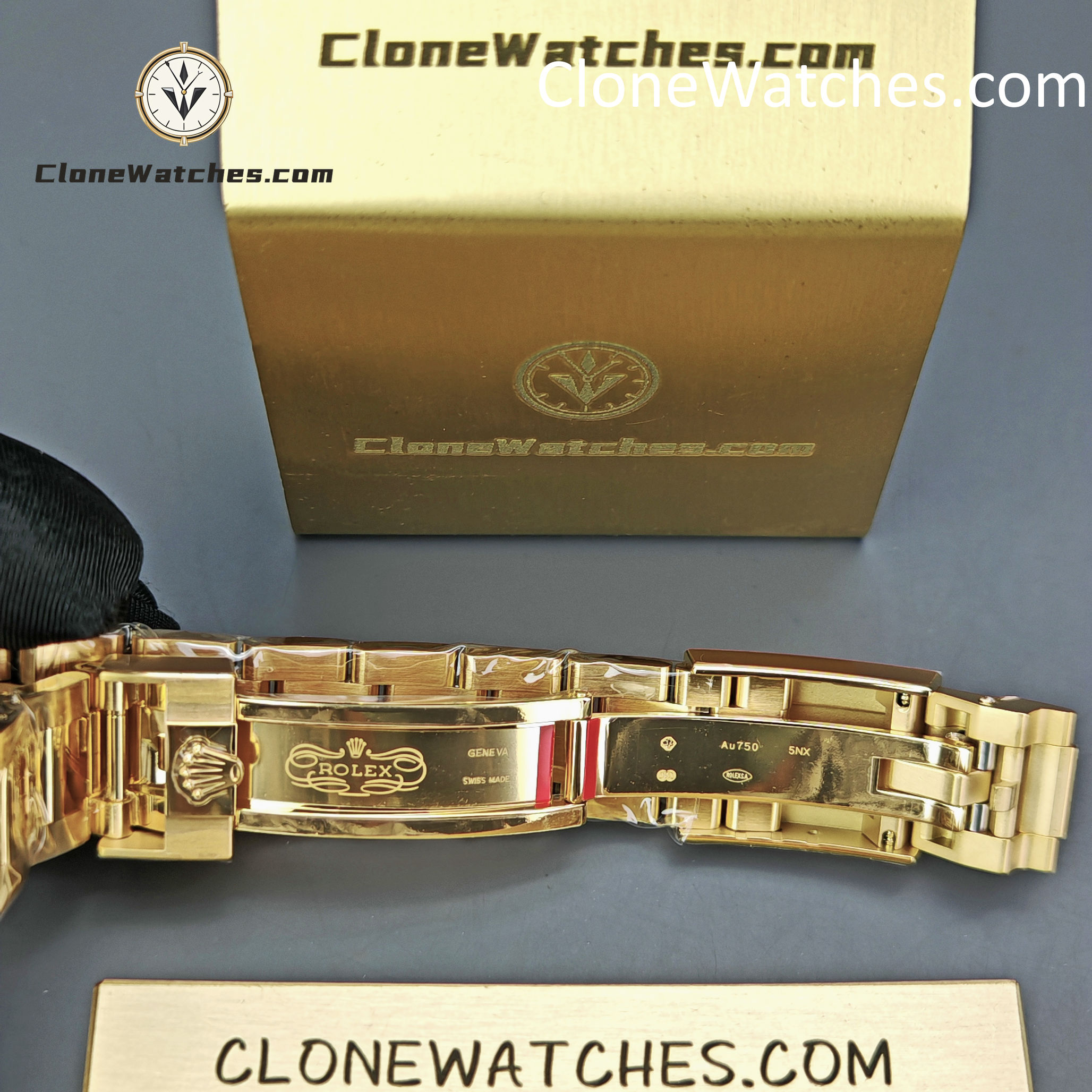 Rolex Super Clone Watches 1:1 Daytona 18K Gold M126508-0006 4131 Movement