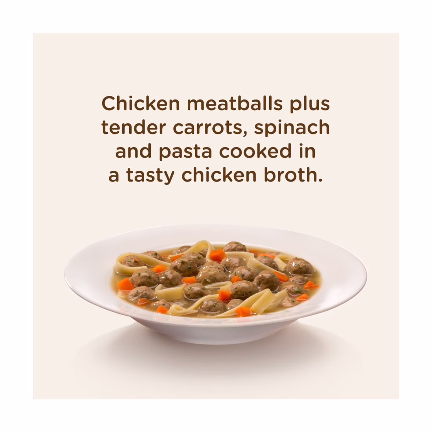 Rachael Ray Nutrish Natural Premium Wet Dog Food, Chicken Muttballs with Pasta, 8 Oz. Tub