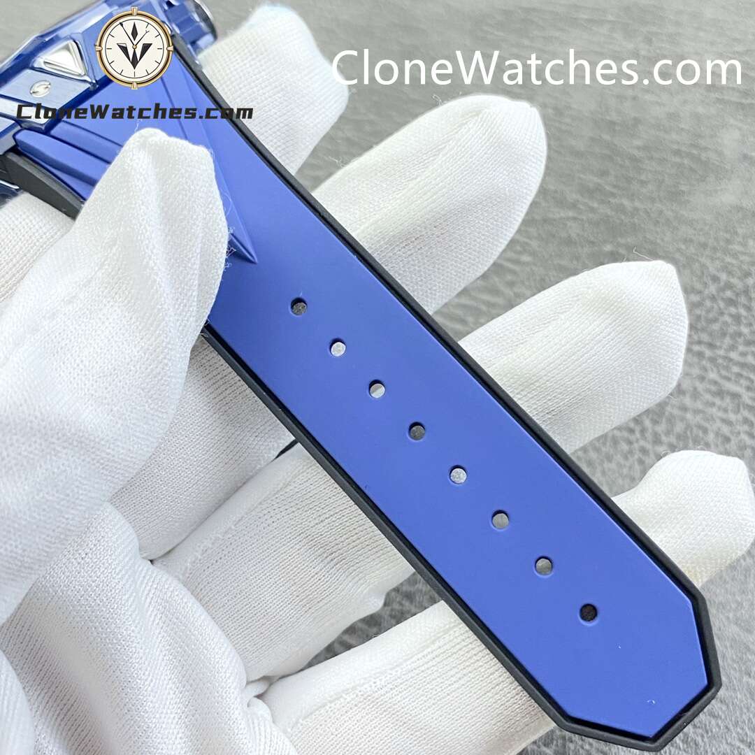 Hublot Super Clone Watches 1:1 Big Bang Unico Sang Bleu II Blue Ceramic 45MM 418.EX.5107.RX.MXM21