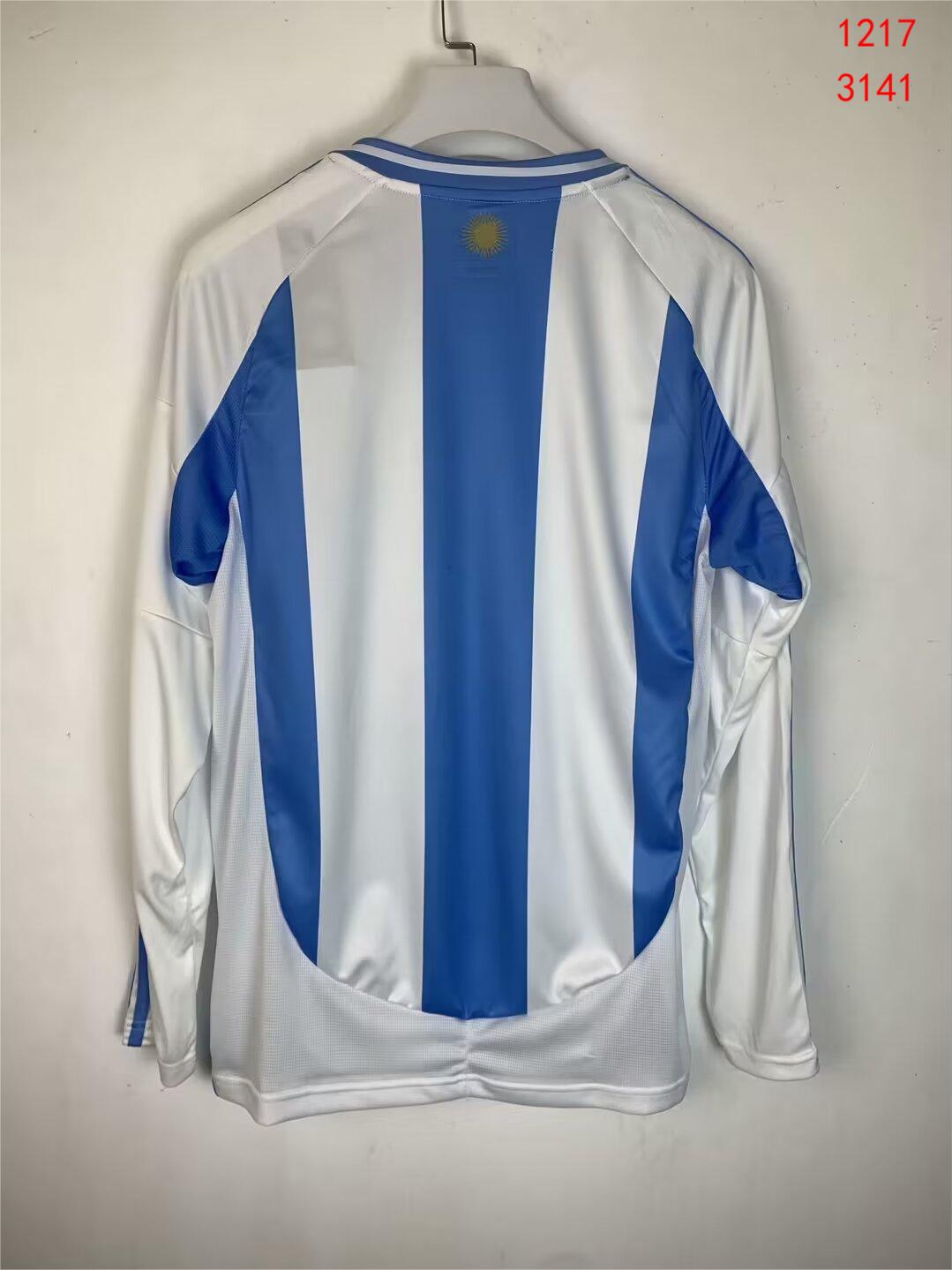 2024/25 Argentina Home Long Sleeve Shirt