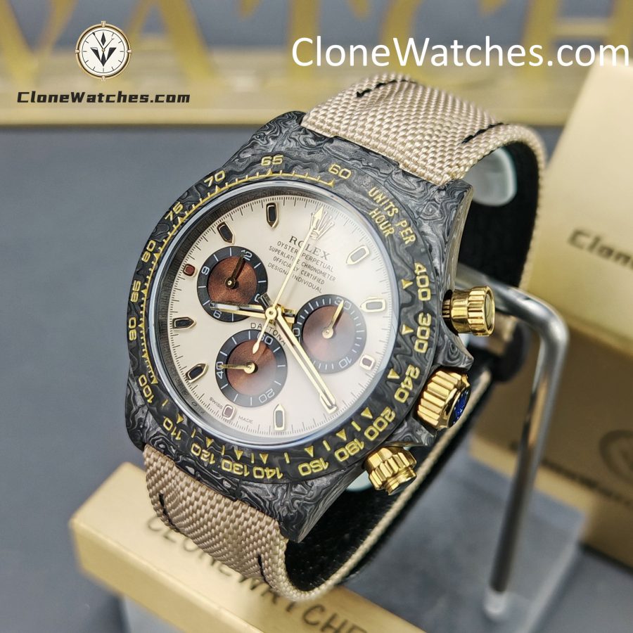 Modified Super Clone Watches 1:1 DIW Rolex Daytona “Desert Eagle” 4130 Movement