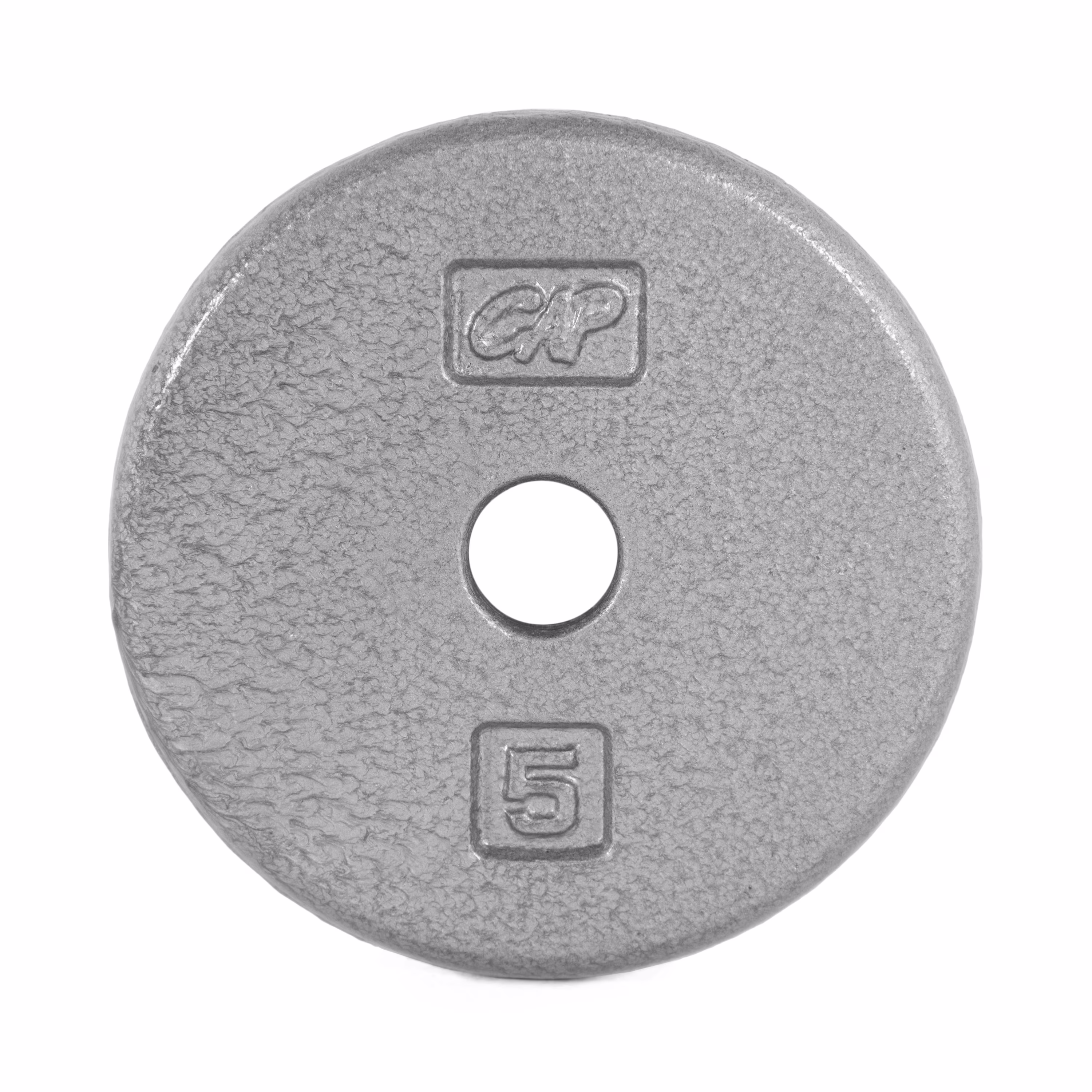CAP Barbell Standard Cast Iron Weight Plate, 7.5 Lbs., Gray