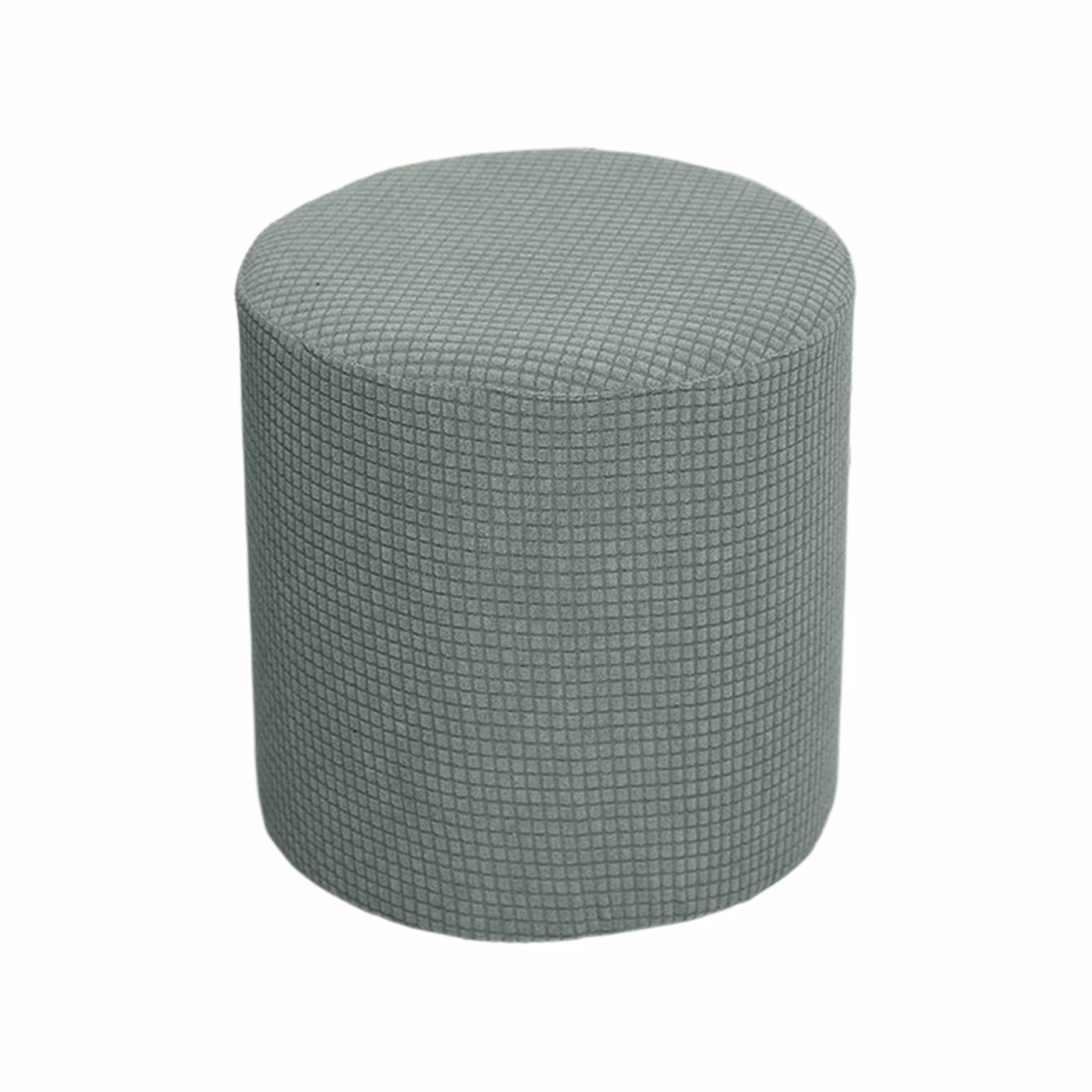 LHNFT Stretch Round Stool Cover,Soft Waterproof Ottoman Slipcover,Seat Protector for Bedroom,Living Room & Home Daily Use