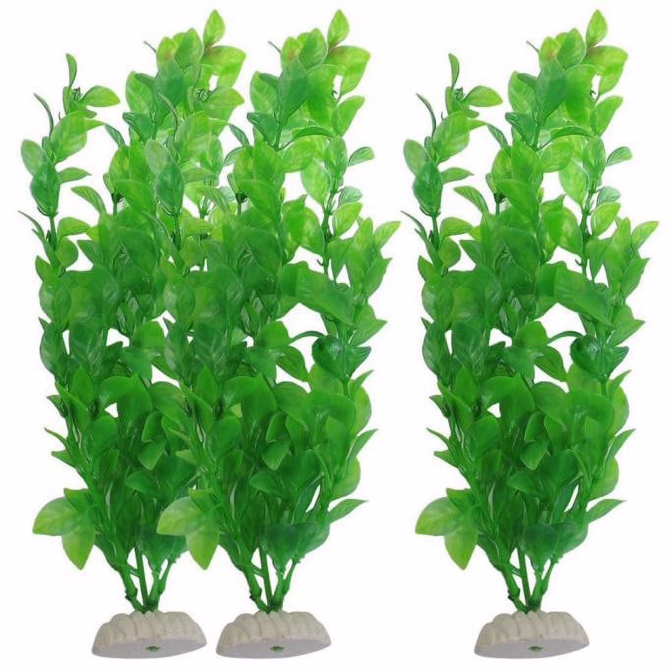 Fdelink Aquarium Accessories Clearance fish decorative 10.6-inch plants Green tank aquarium aquarium 3-Piece Aquarium accessories