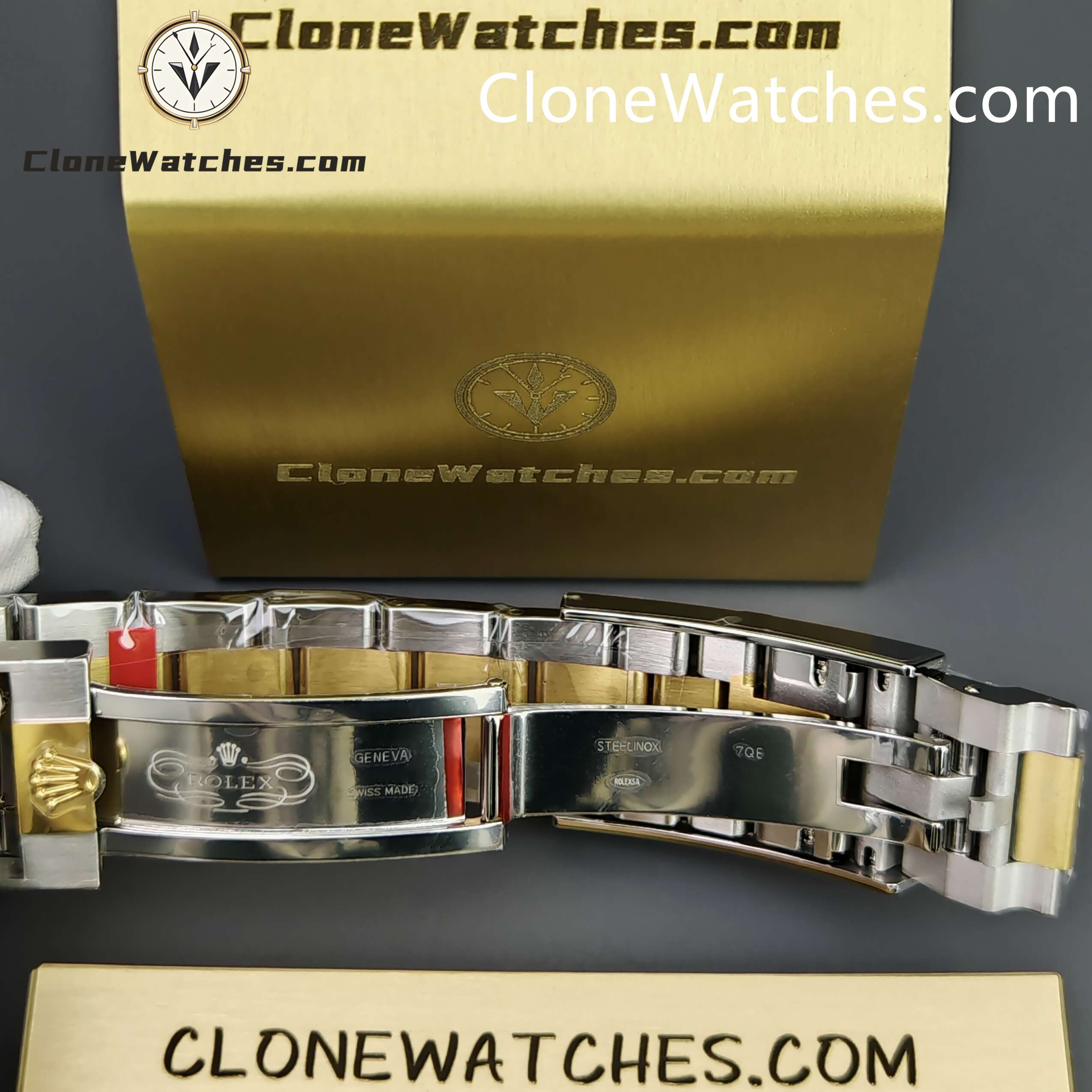 Rolex Super Clone Watches 1:1 Sea Dweller Yellow Gold Black Dial 126603 3235 Movement