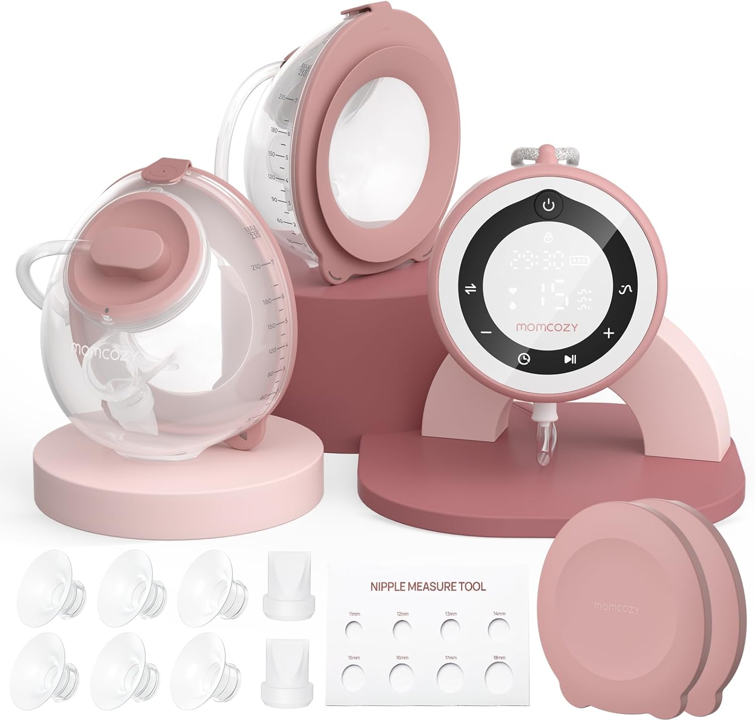 Tire lait électrique double portable 3 modes 15 niveaux