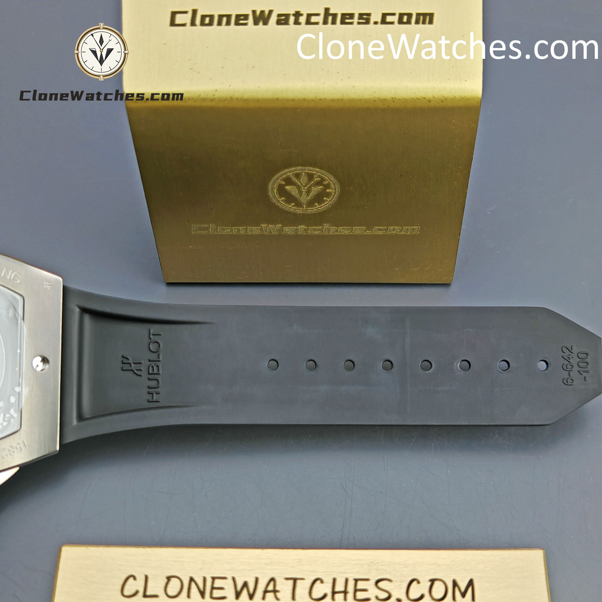 Hublot Super Clone Watches 1:1 Spirit of Big Bang Titanium Blue Ceramic 42MM 642.NL.7170.RX