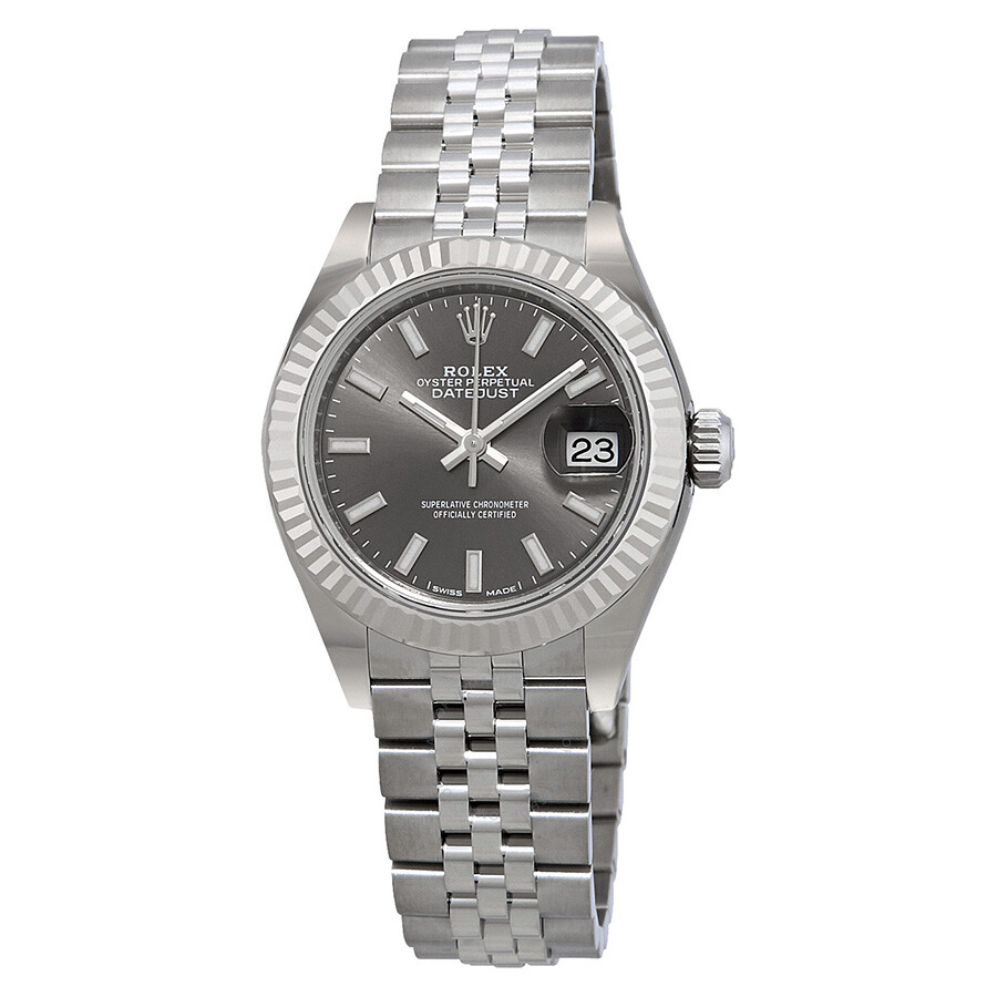 Rolex Lady- Datejust Rhodium Dial Automatic Ladies Jubilee Watch 279174RSJ（Lifetime free warranty+90-days replacement service & Refund!.）