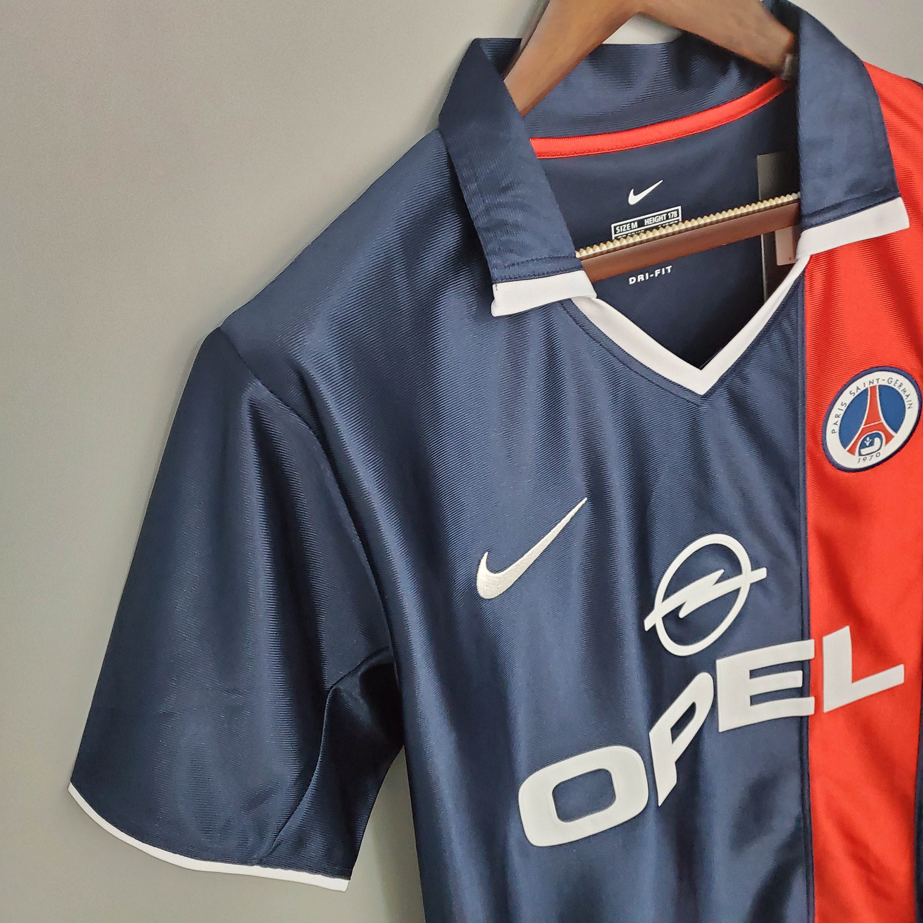 2001/2002 Retro Psg Paris Saint-Germain Home - Fans Edition