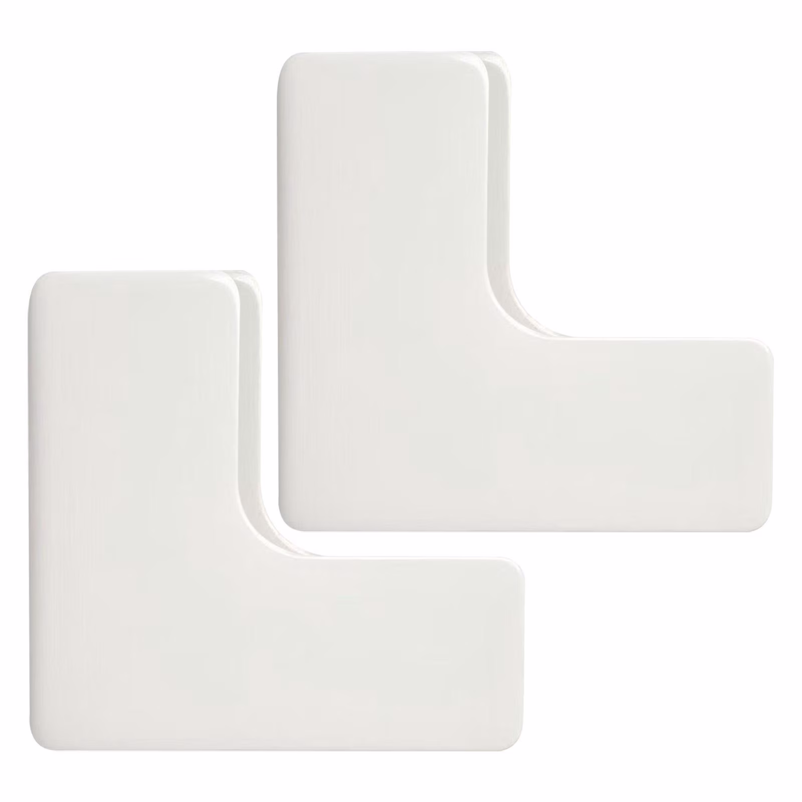 Wall-Mounted Bathroom Scale Holder – No-Drill Adjustable Bracket, 1 Set(White)