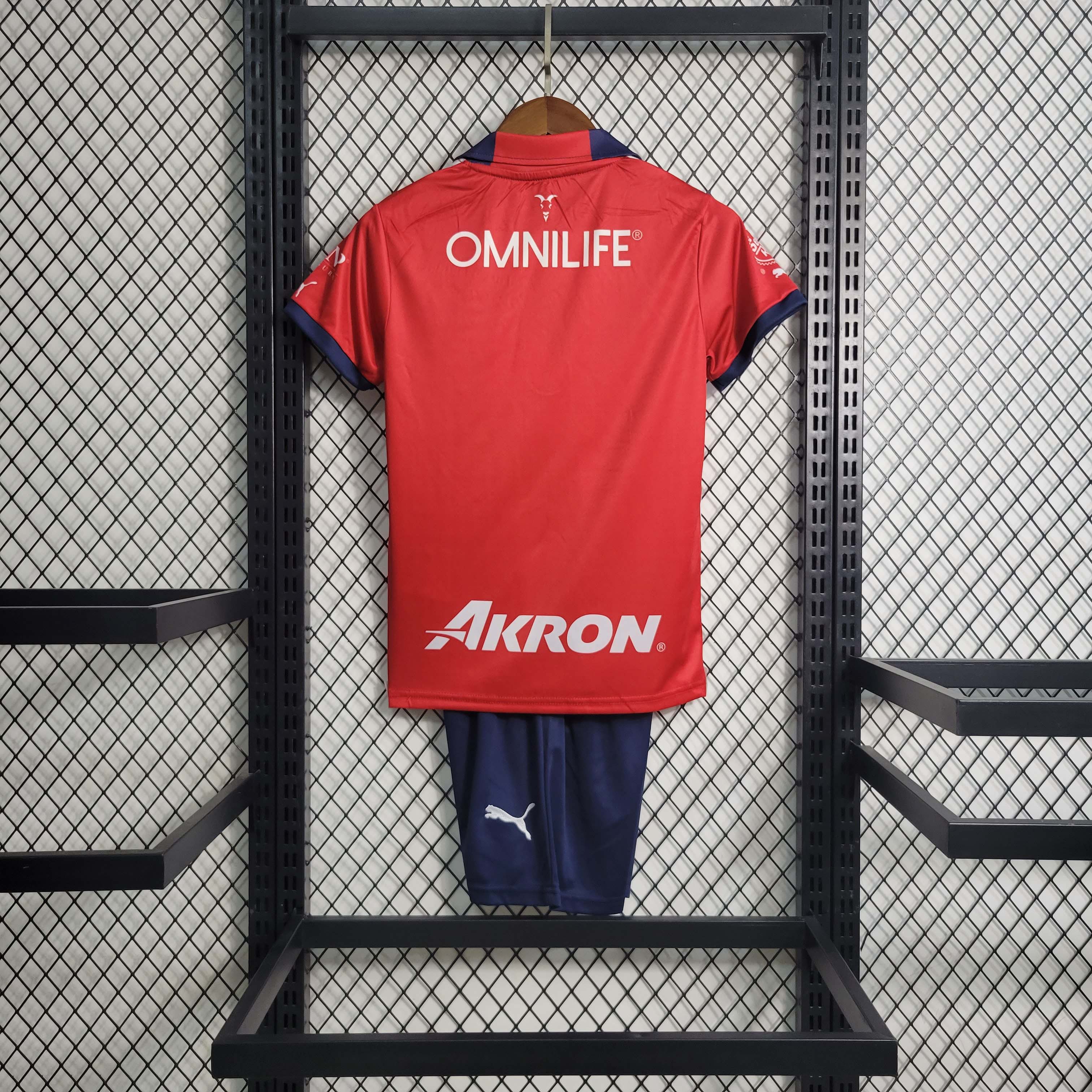 2023/2024 Fan Version Chivas Home Soccer Jersey 1:1 Thai Quality Kids Size