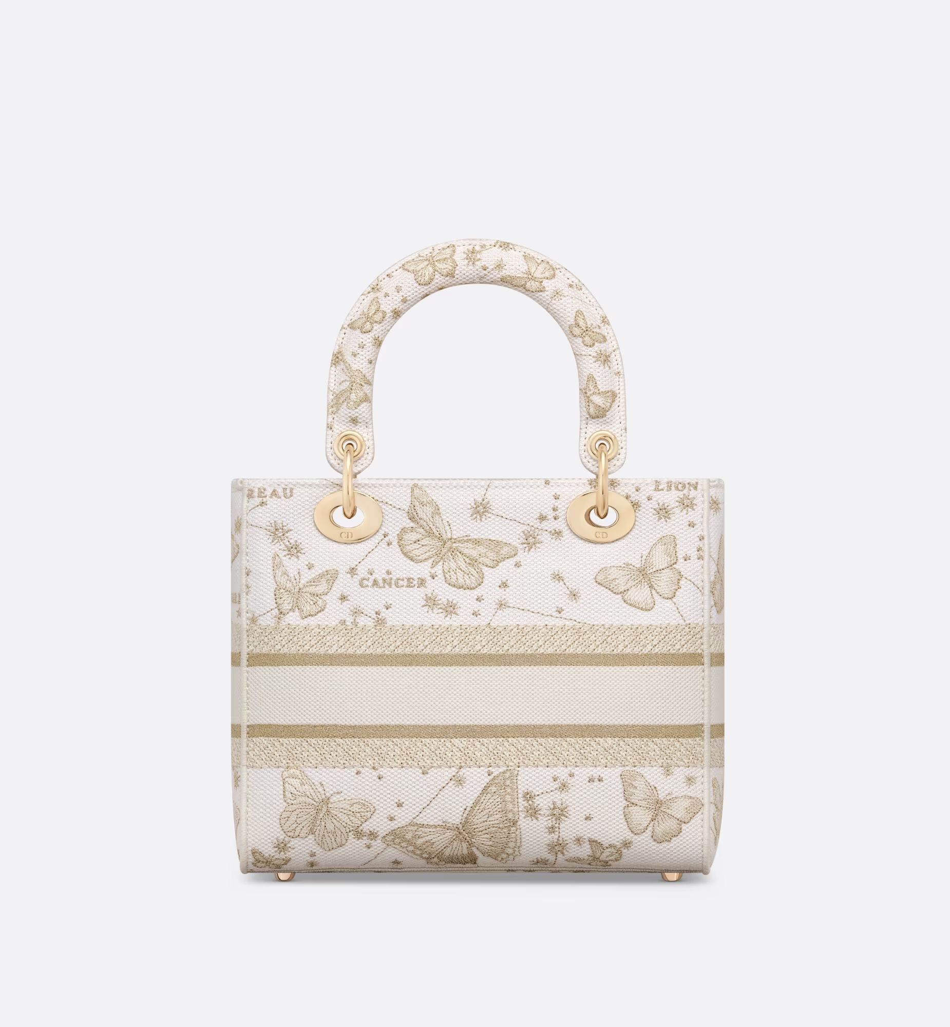 Dior Lady D-Lite Embroidered Bag Christmas limited style