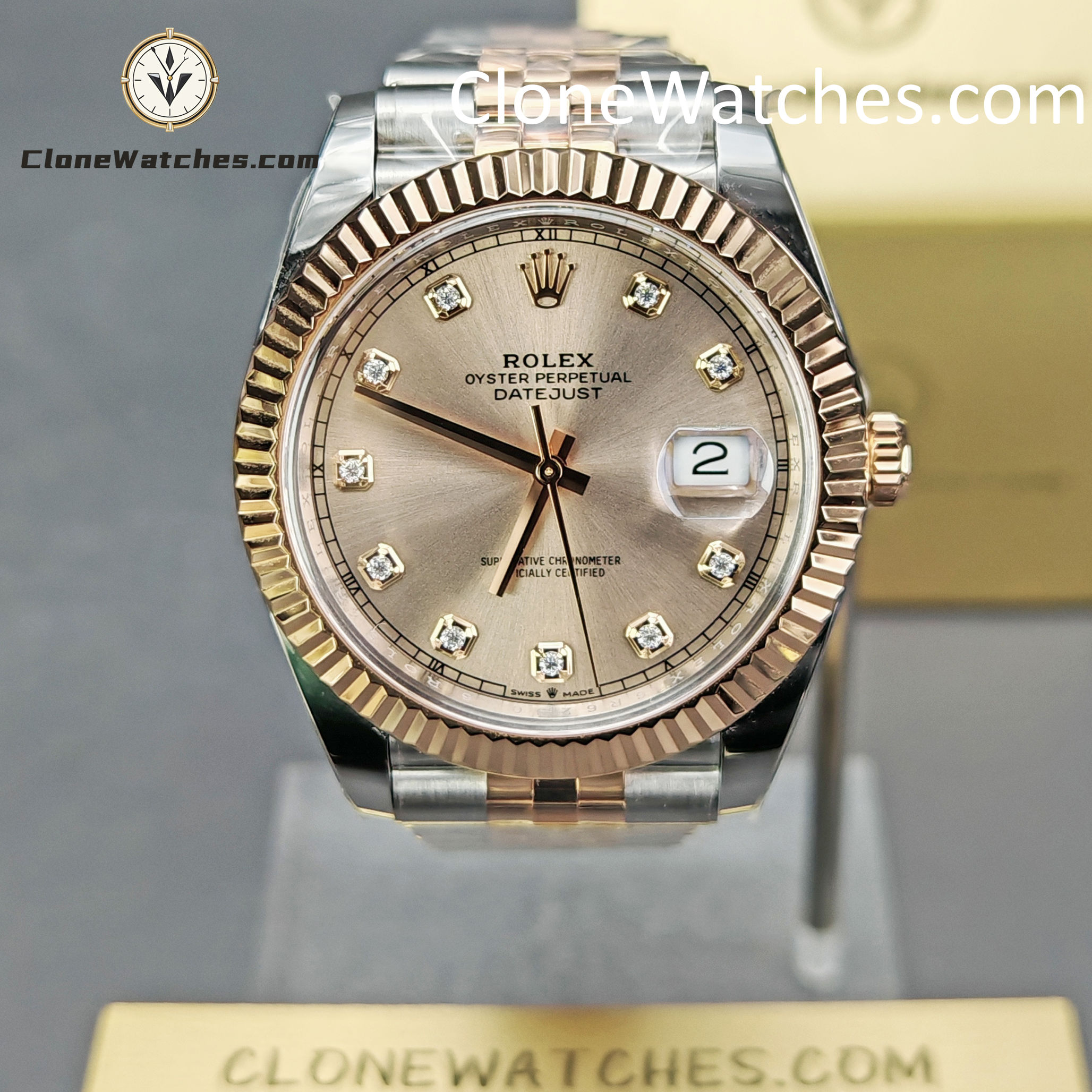 Rolex Super Clone Watch 1:1 DateJust m126331-0008 Jubilee 41MM 3235 Movement