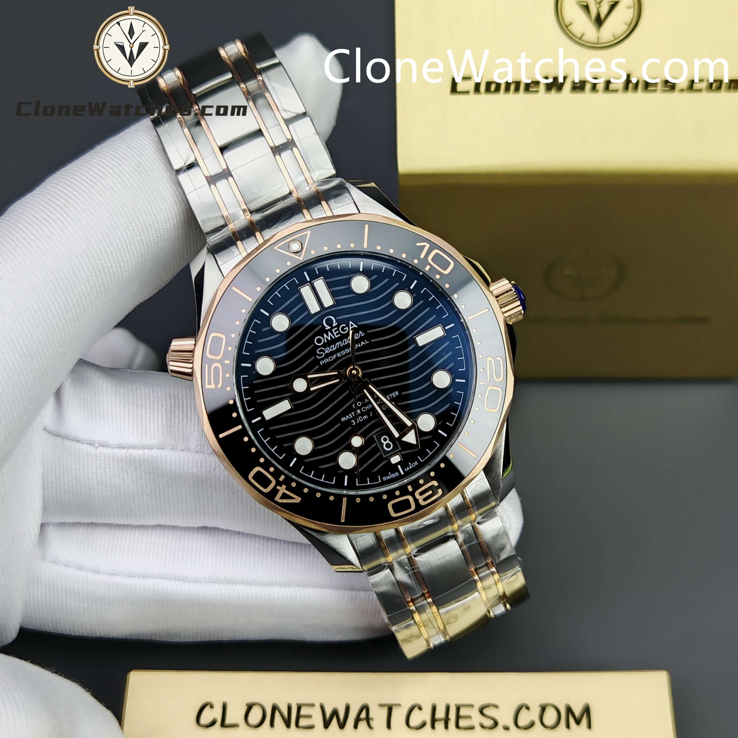 OMEGA Super Clone Watches 1:1 Seamaster Diver 300M 210.20.42.20.01.001 42mm