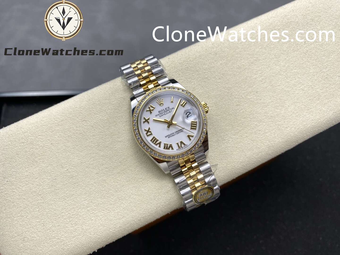 Rolex Super Clone Watches 1:1 DateJust m278383rbr-0002 Jubilee 31MM 2236 Movement