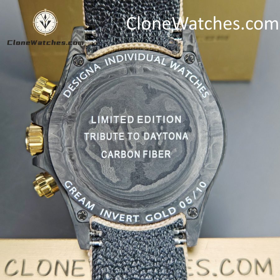 Modified Super Clone Watches 1:1 DIW Rolex Daytona “Desert Eagle” 4130 Movement