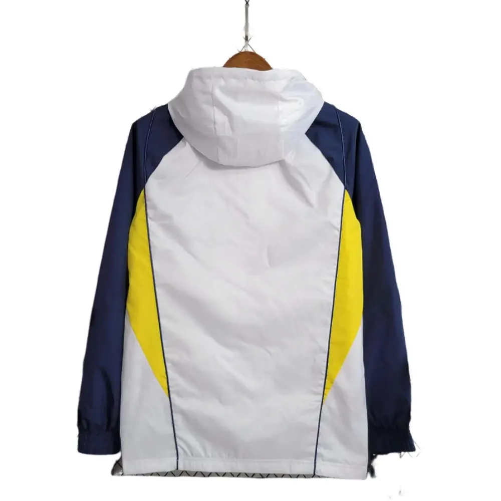 2023/2024 Bayern white long-sleeved windbreaker
