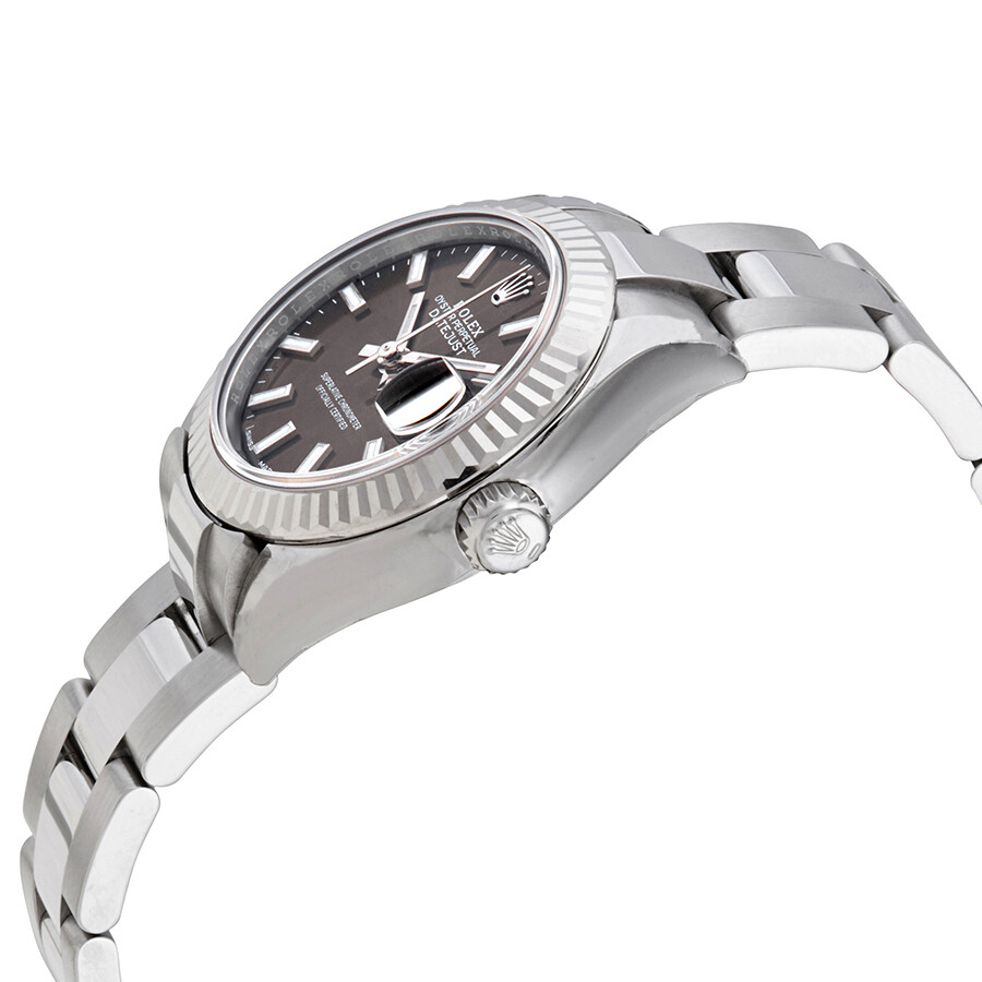 Rolex Lady Datejust Dark Grey Dial Automatic Ladies Oyster Watch 279174GYSO（Lifetime free warranty+90-days replacement service & Refund!.）