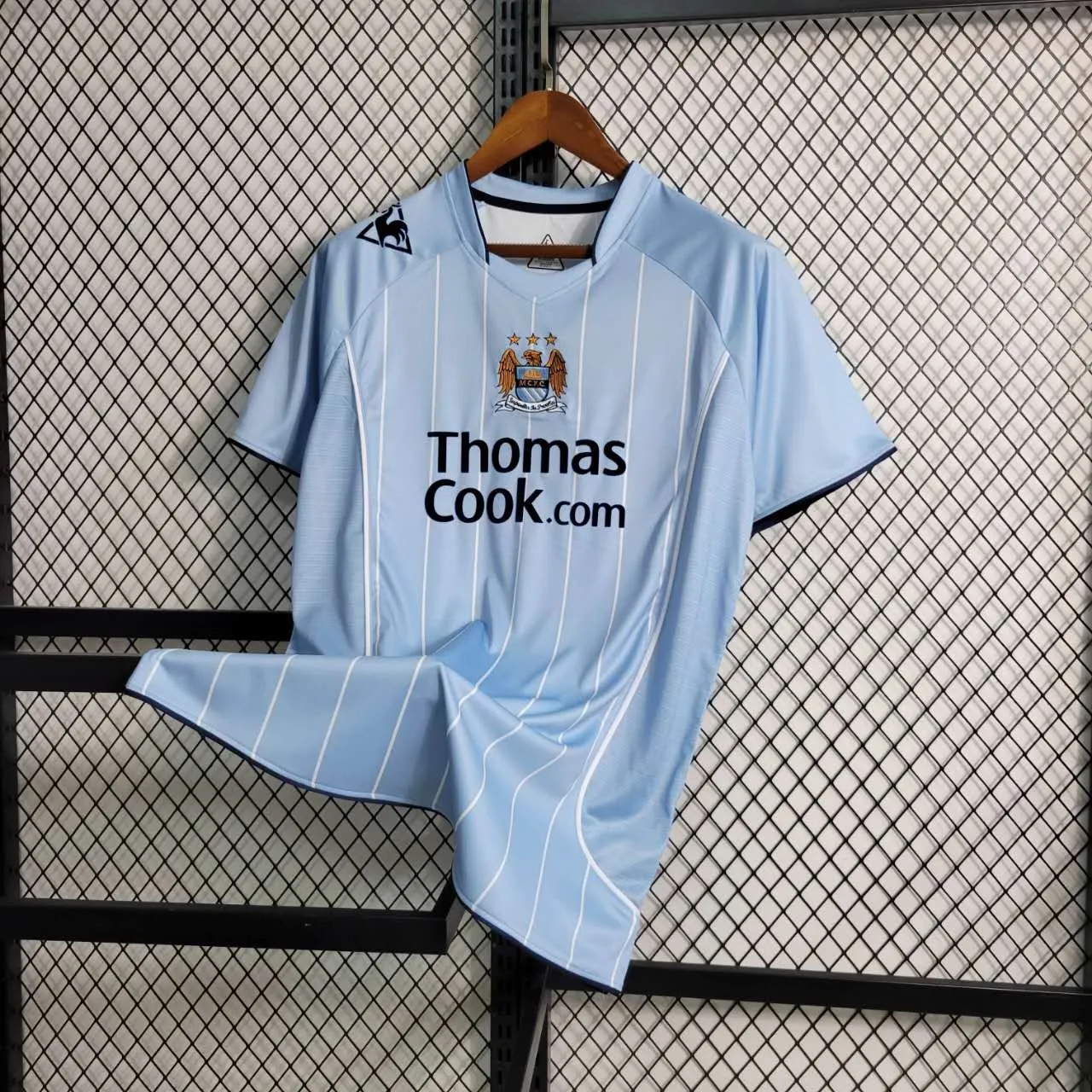 2007/08 Manchester City home retro jersey