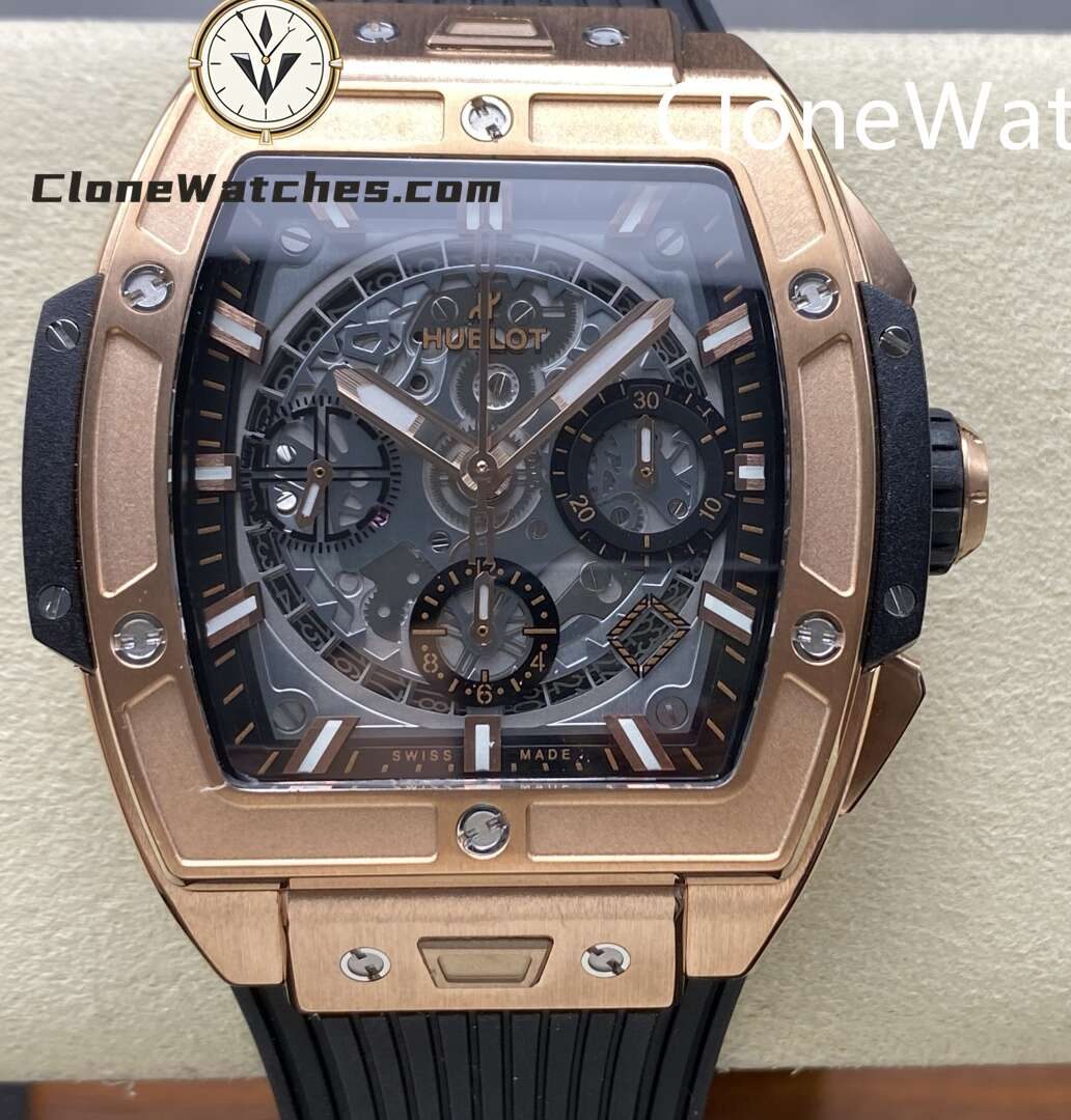 Hublot Super Clone Watches 1:1 Spirit of Big Bang King Gold 42MM 642.OX.0180.RX