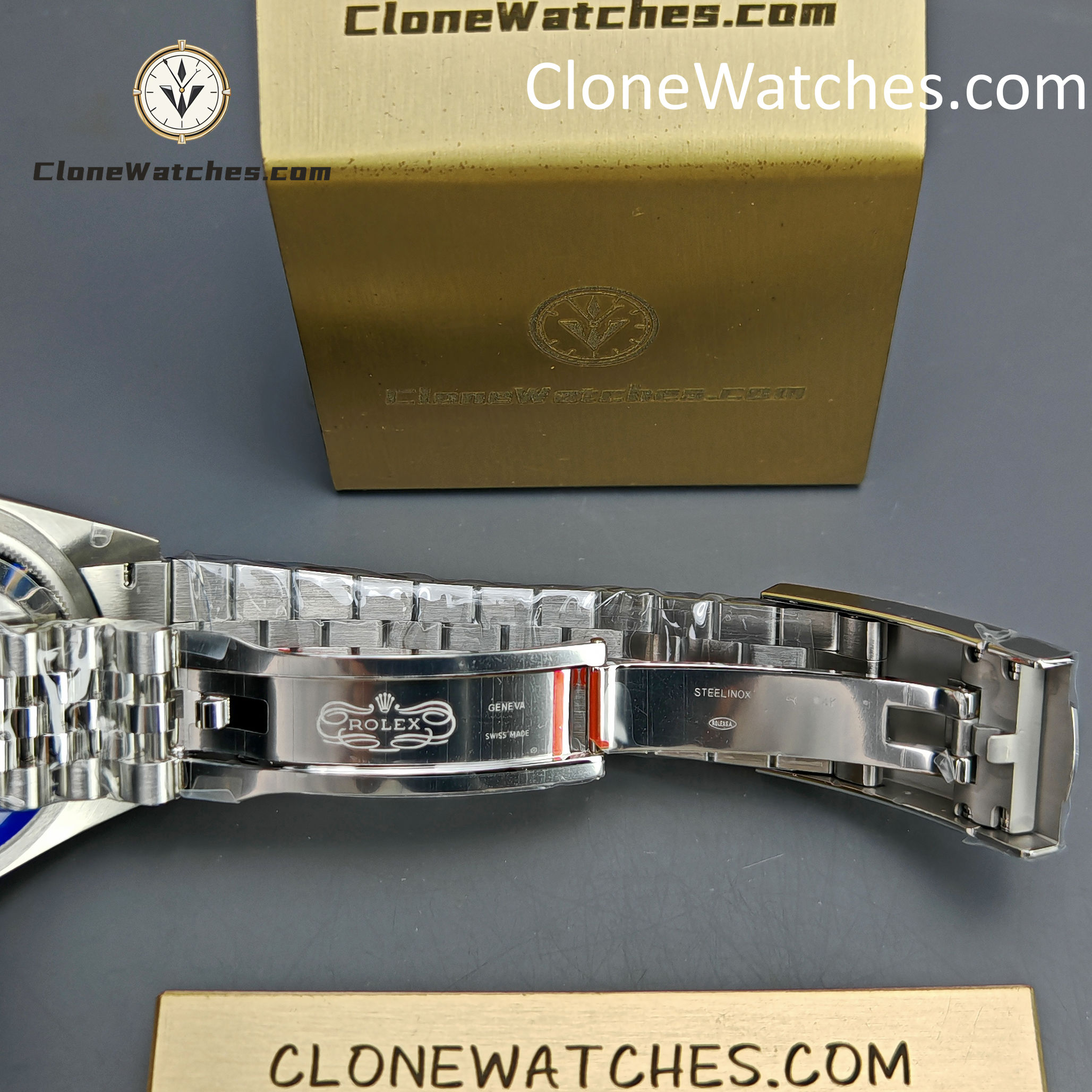 Rolex Super Clone Watches 1:1 Sky Dweller Blue Dial Jubilee M336934 9002 Movement