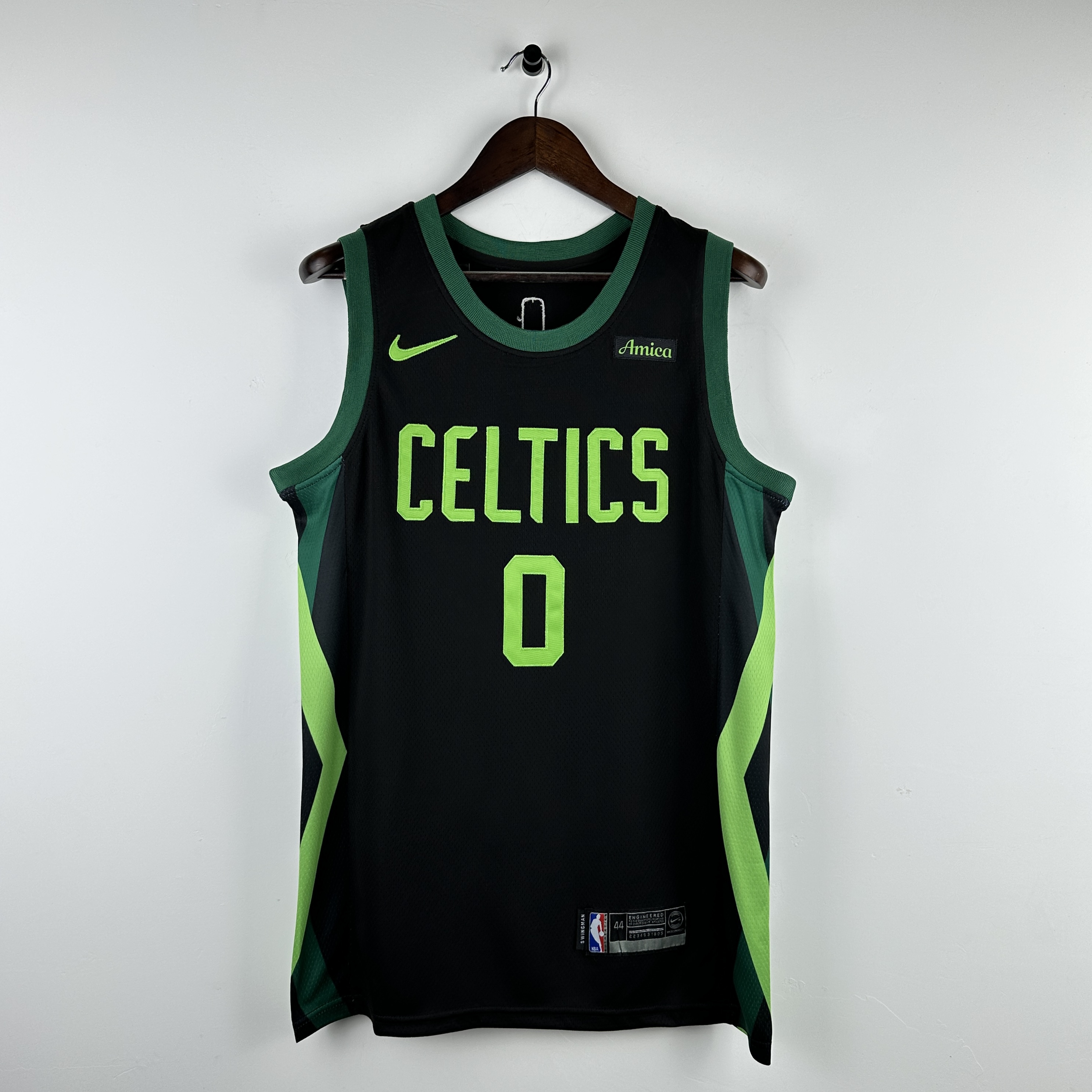 Embroidery 25th season Celtics City Edition No. 0 Tatum