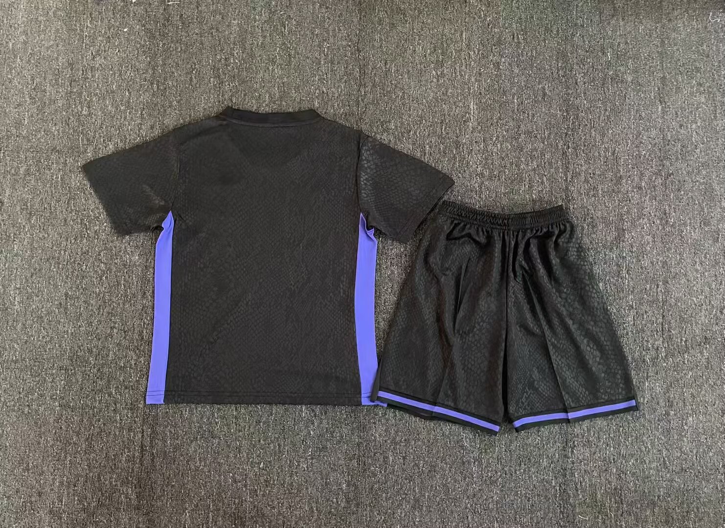 2025-2026 Barcelona Special Edition Kobe Black Purple - Children's Jersey